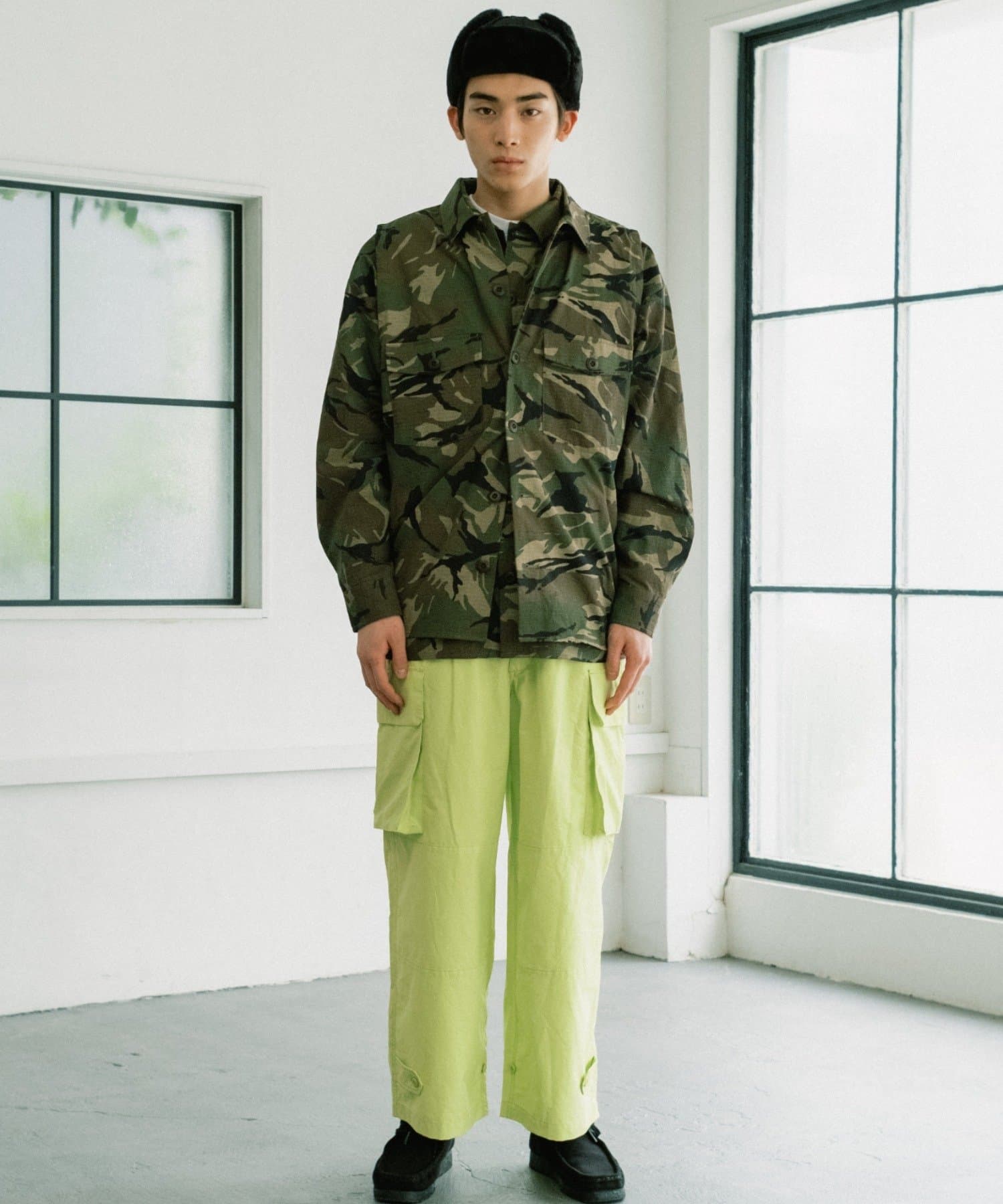 WHIMSIC】M-47 WIDE CARGO PANTS | Kastane(カスタネ)レディース | PAL