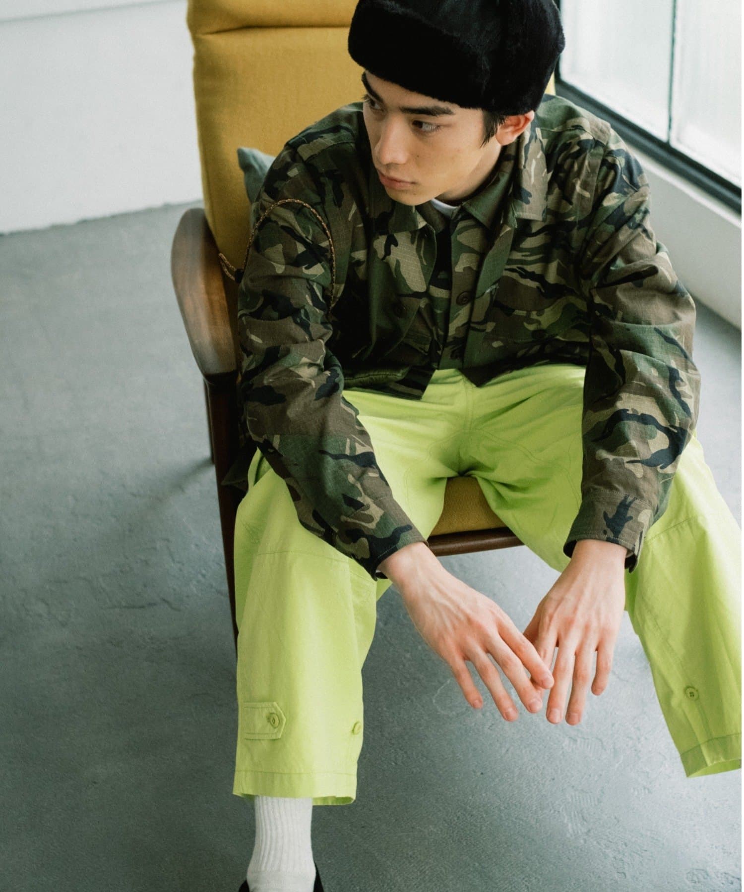 WHIMSIC】M-47 WIDE CARGO PANTS | Kastane(カスタネ)レディース | PAL