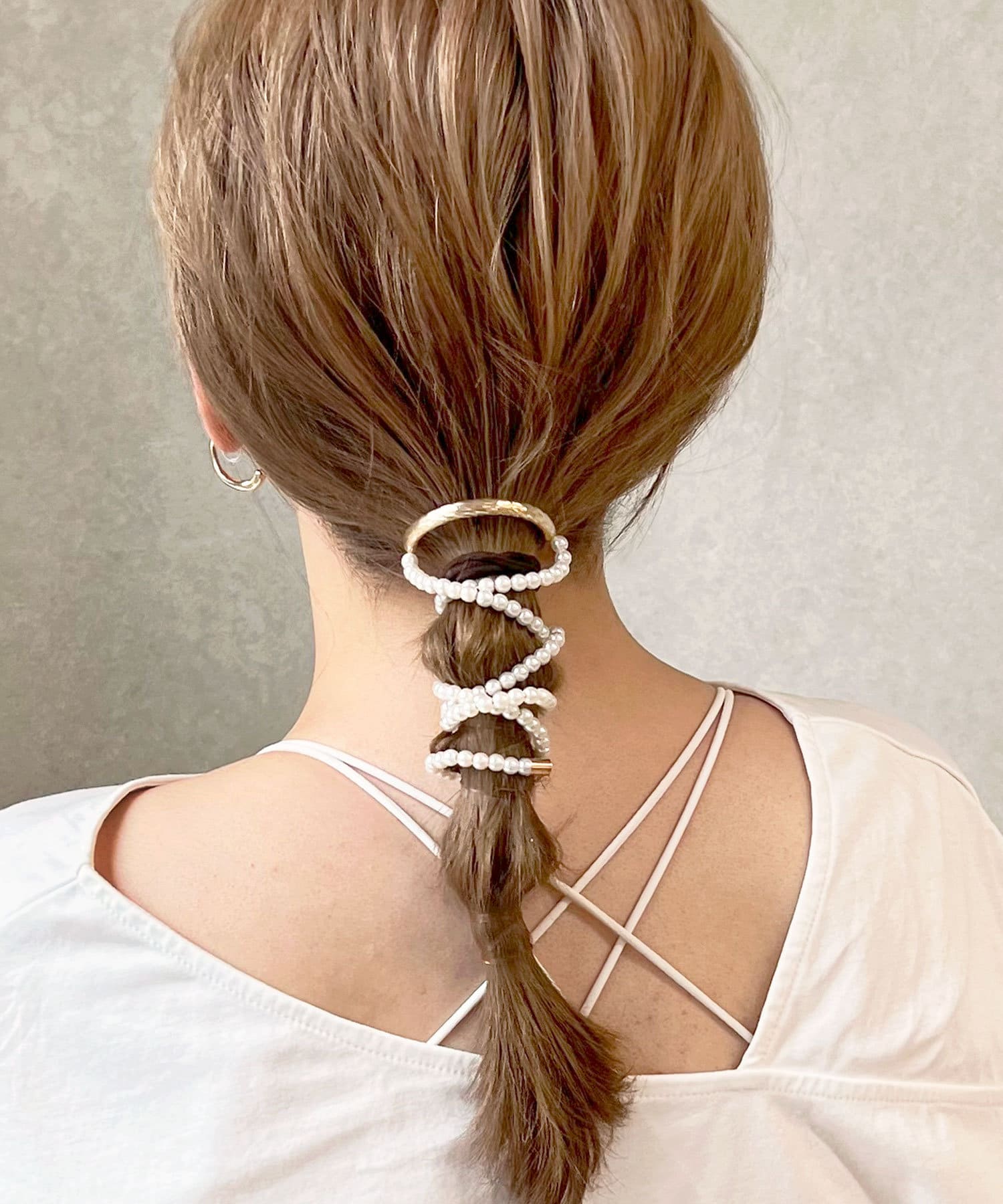 Lattice(ラティス) パールワイヤーカフス