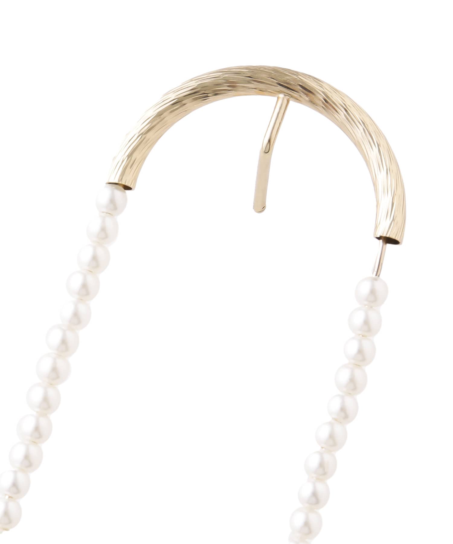 Lattice(ラティス) パールワイヤーカフス