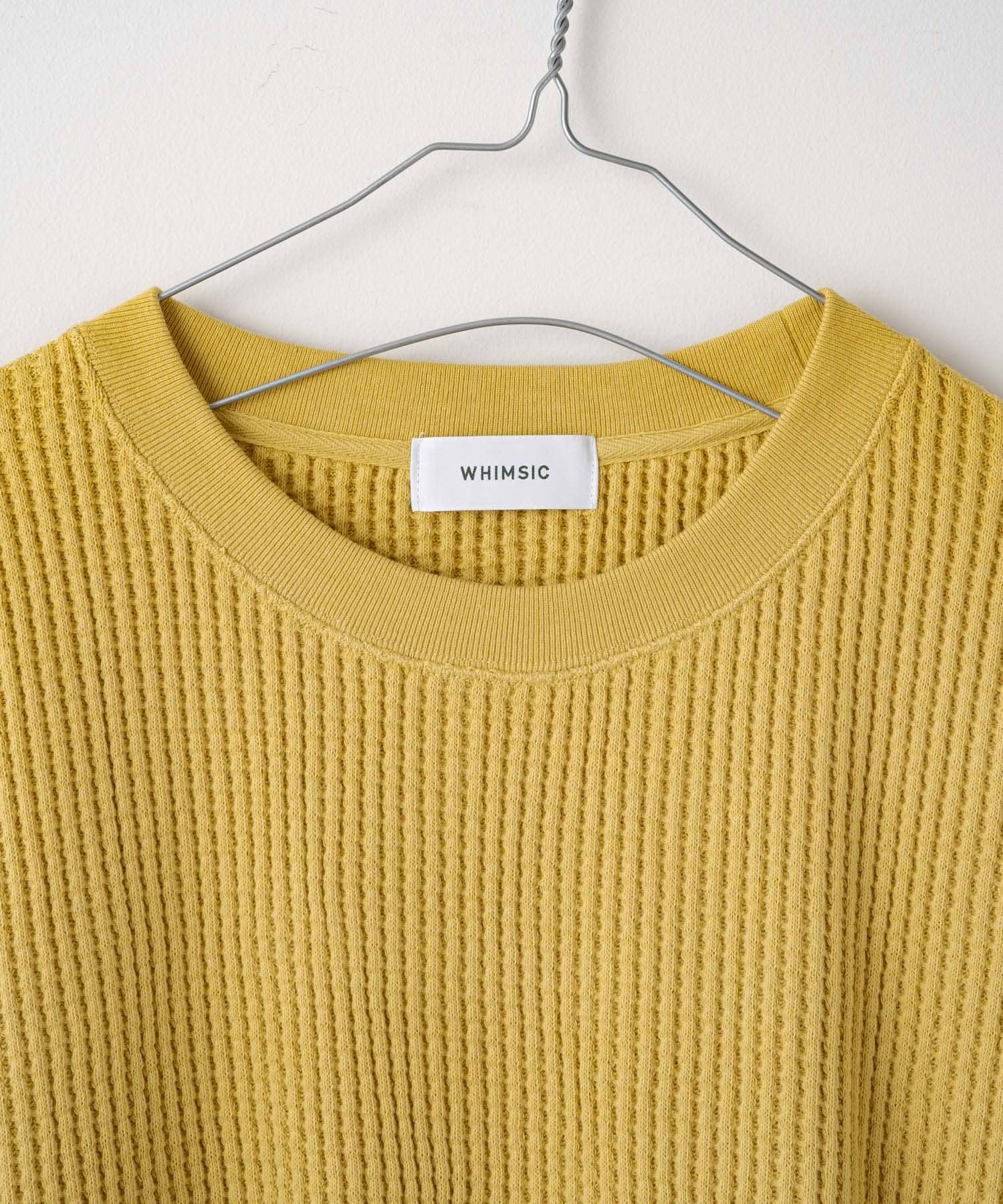 Waffle Crewneck Pullover