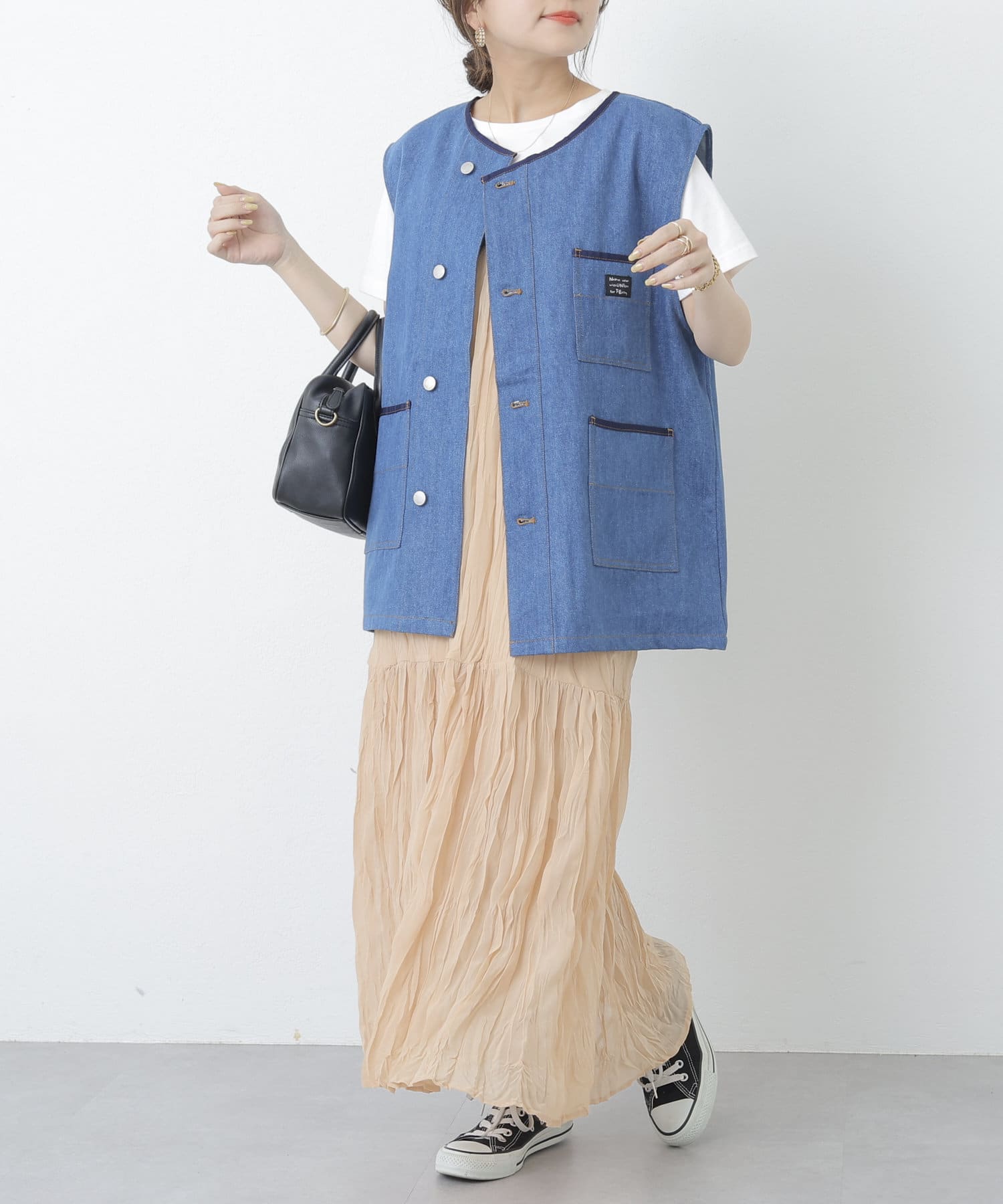 NUNIFE】デニムベスト | NICE CLAUP / OLIVE des OLIVE OUTLET(ナイ