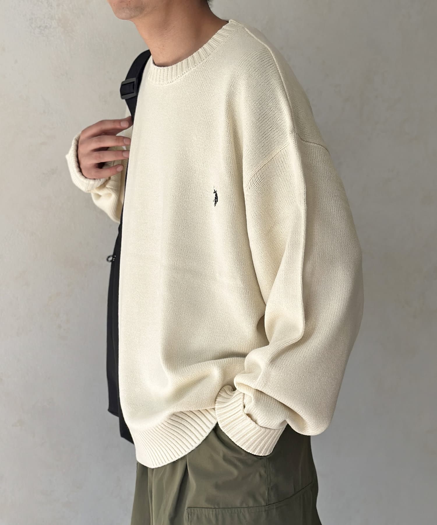 U.S. POLO ASSN.】1ポイント刺繍クルーネックニット | CPCM(シーピーシーエム)レディース | PAL  CLOSET(パルクローゼット) - パルグループ公式ファッション通販サイト