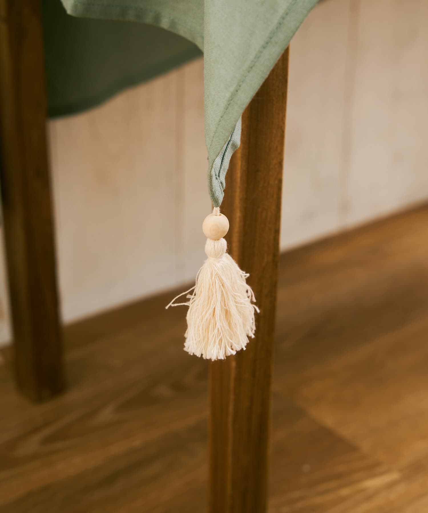 マクラメタペストリー sagegreen 割く 