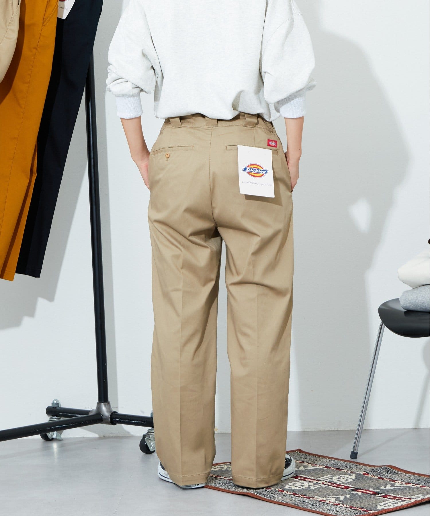 オックスフォードブルー Hellrazor×Dickies ディッキーズ ワークパンツ