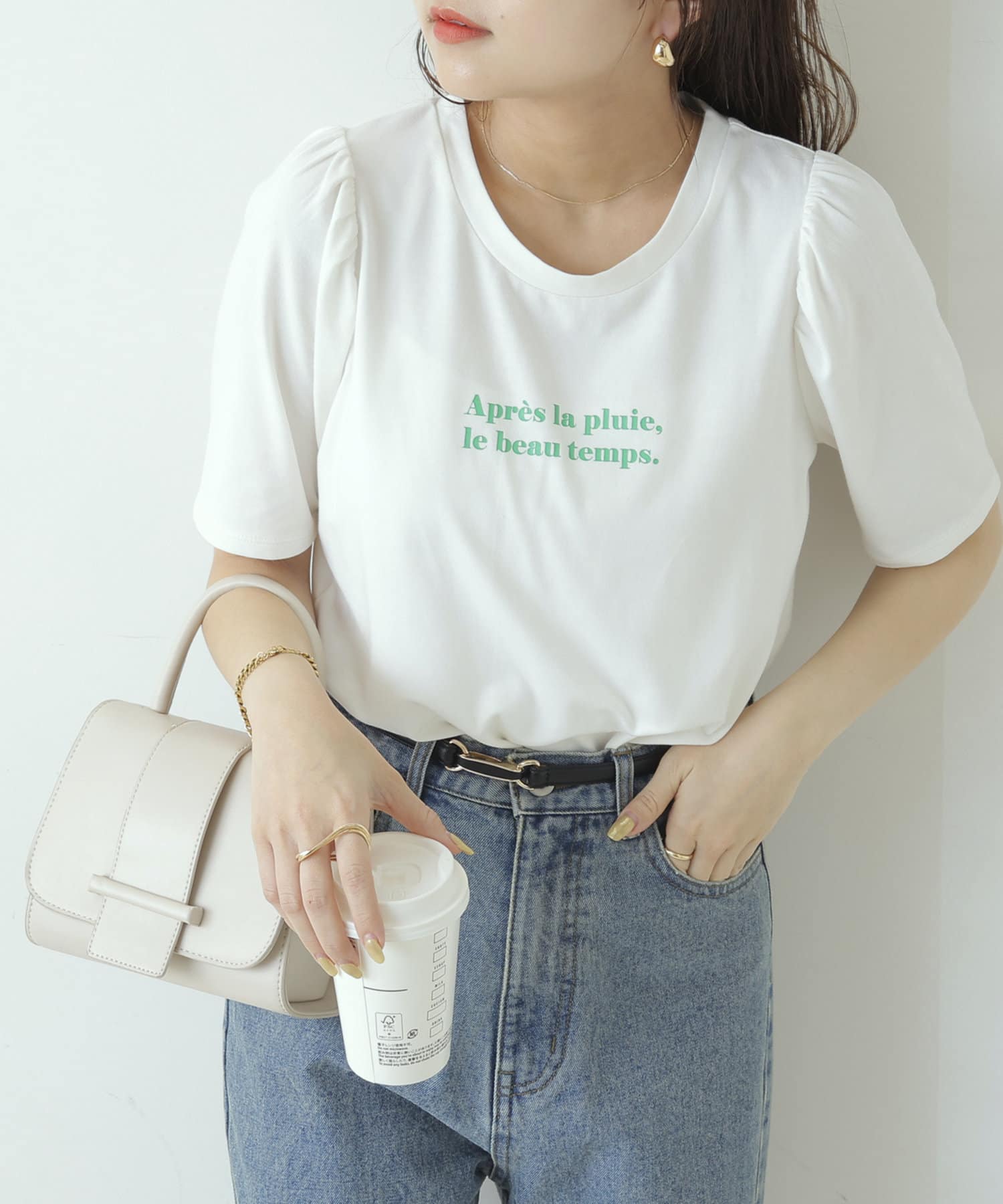 パワショルロゴTシャツ | NICE CLAUP OUTLET(ナイスクラップ