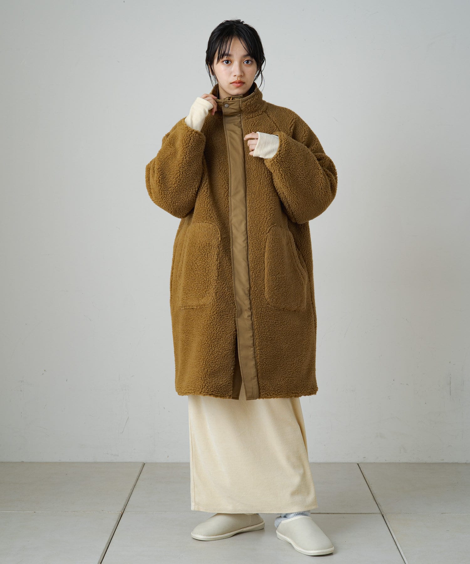 ボアキルティング リバーシブルコート | earthy_(アーシー)レディース | PAL CLOSET(パルクローゼット) -  パルグループ公式ファッション通販サイト