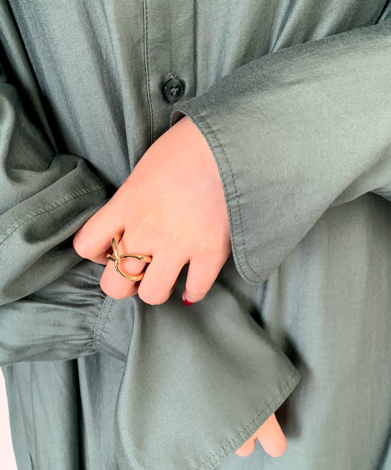 un dix cors(アンディコール) 【GOLDY（ゴールディ）】クロスラインリング