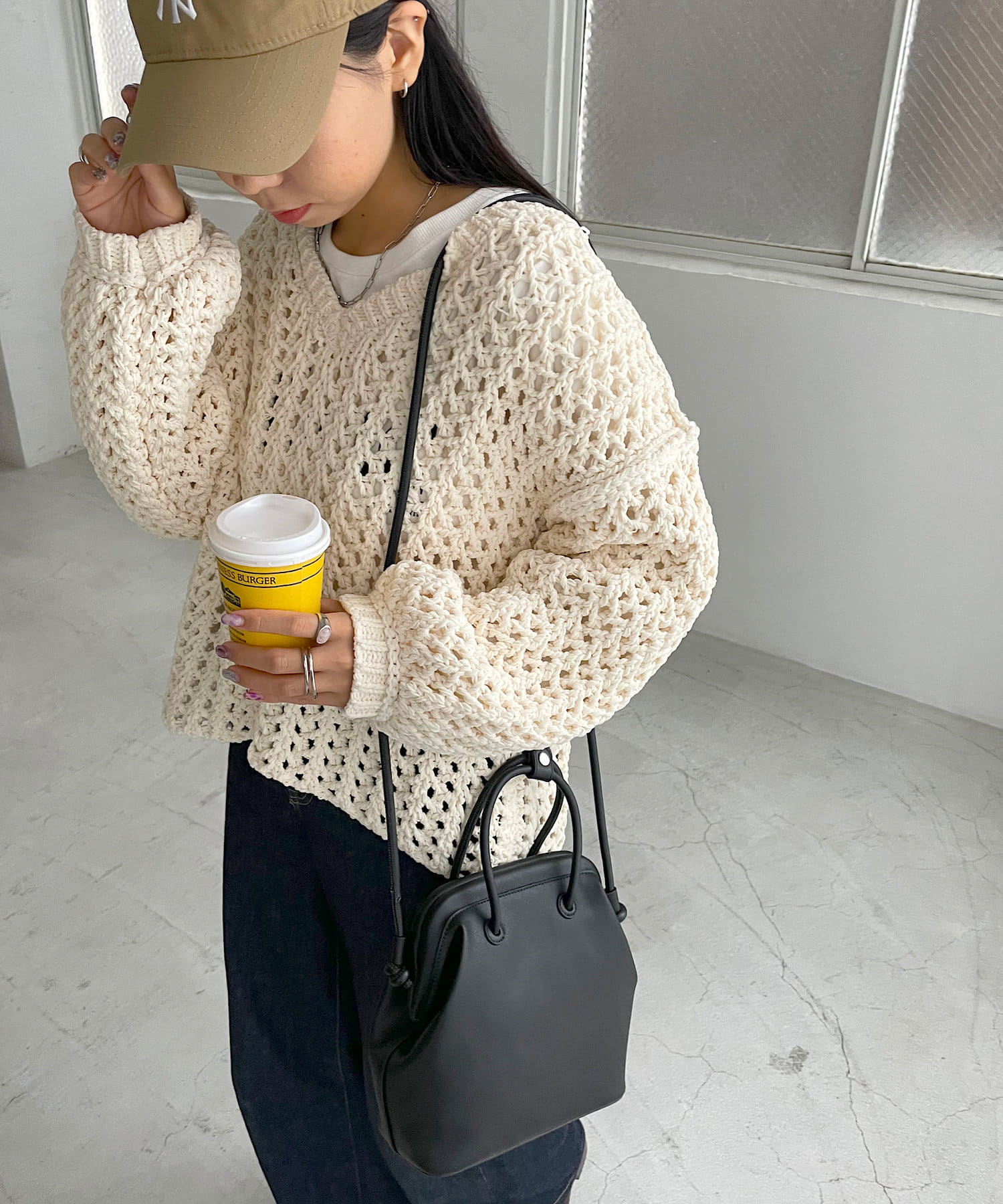 ガマ口丸紐ショルダーバッグ Discoat ディスコート レディース Pal Closet パルクローゼット パルグループ公式ファッション通販サイト