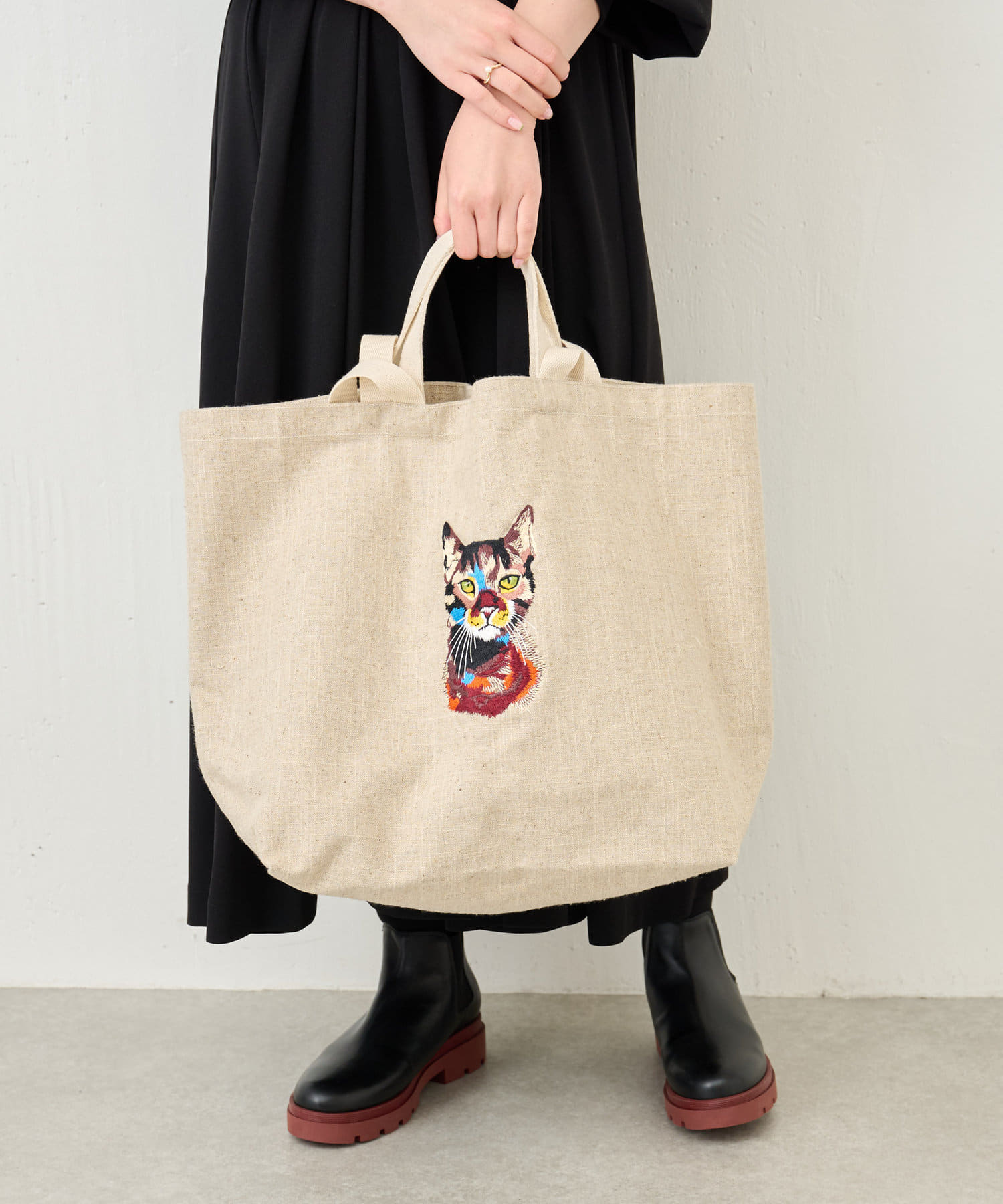 アニマルシリーズ 刺繍トートバッグ Beardsley ビアズリー レディース Pal Closet パルクローゼット パルグループ公式ファッション通販サイト