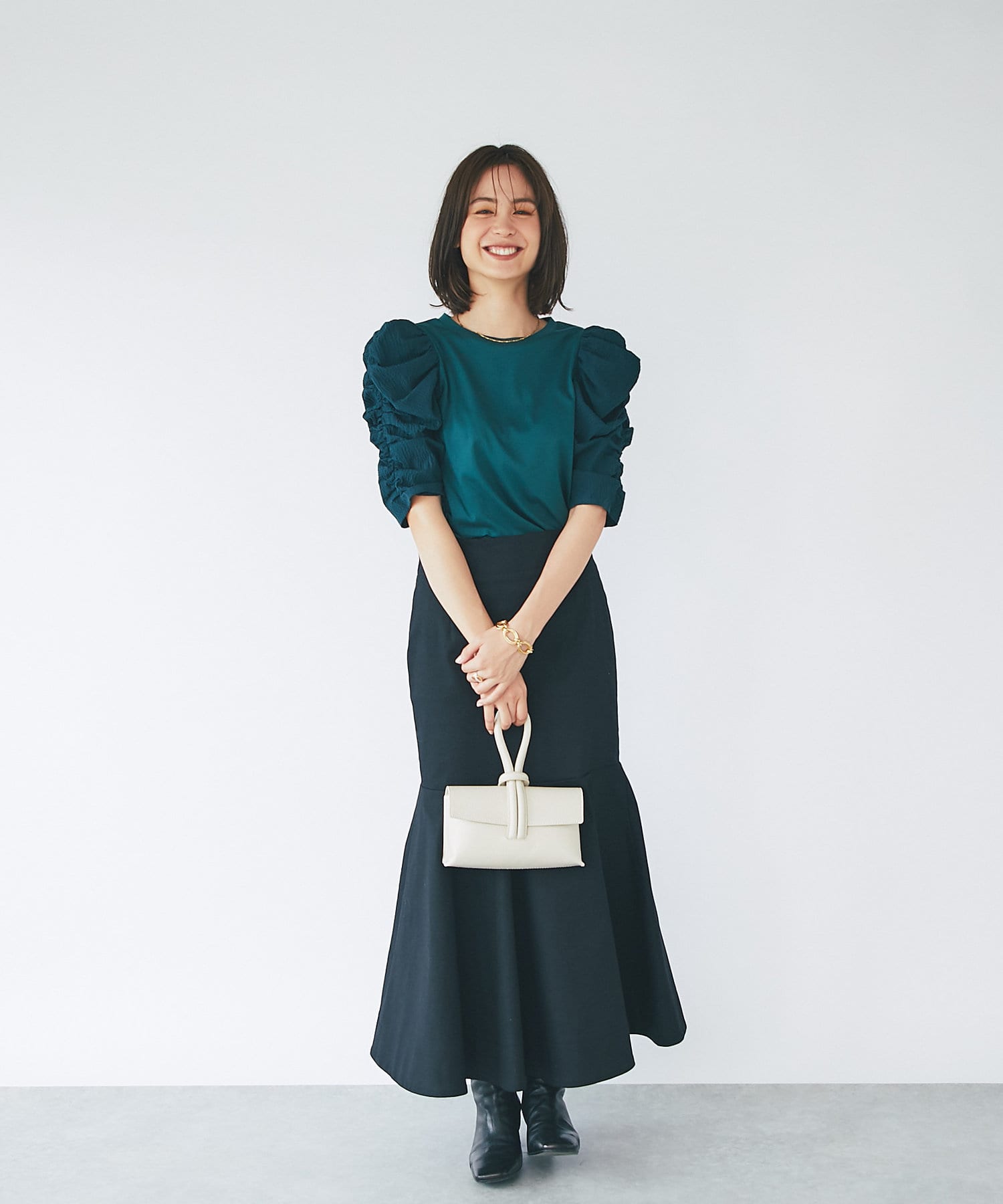 La boutique BonBon(ラブティックボンボン) 【HELNAN(ヘルナン)・存在感抜群】ループ2WAYハンドルバッグ