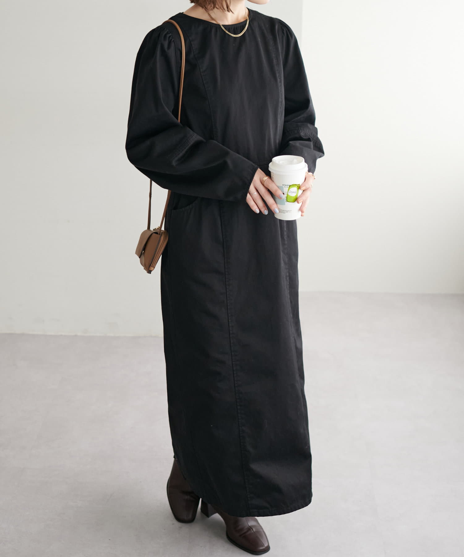 パネル切替ワンピース Discoat ディスコート レディース Pal Closet パルクローゼット パルグループ公式ファッション通販サイト