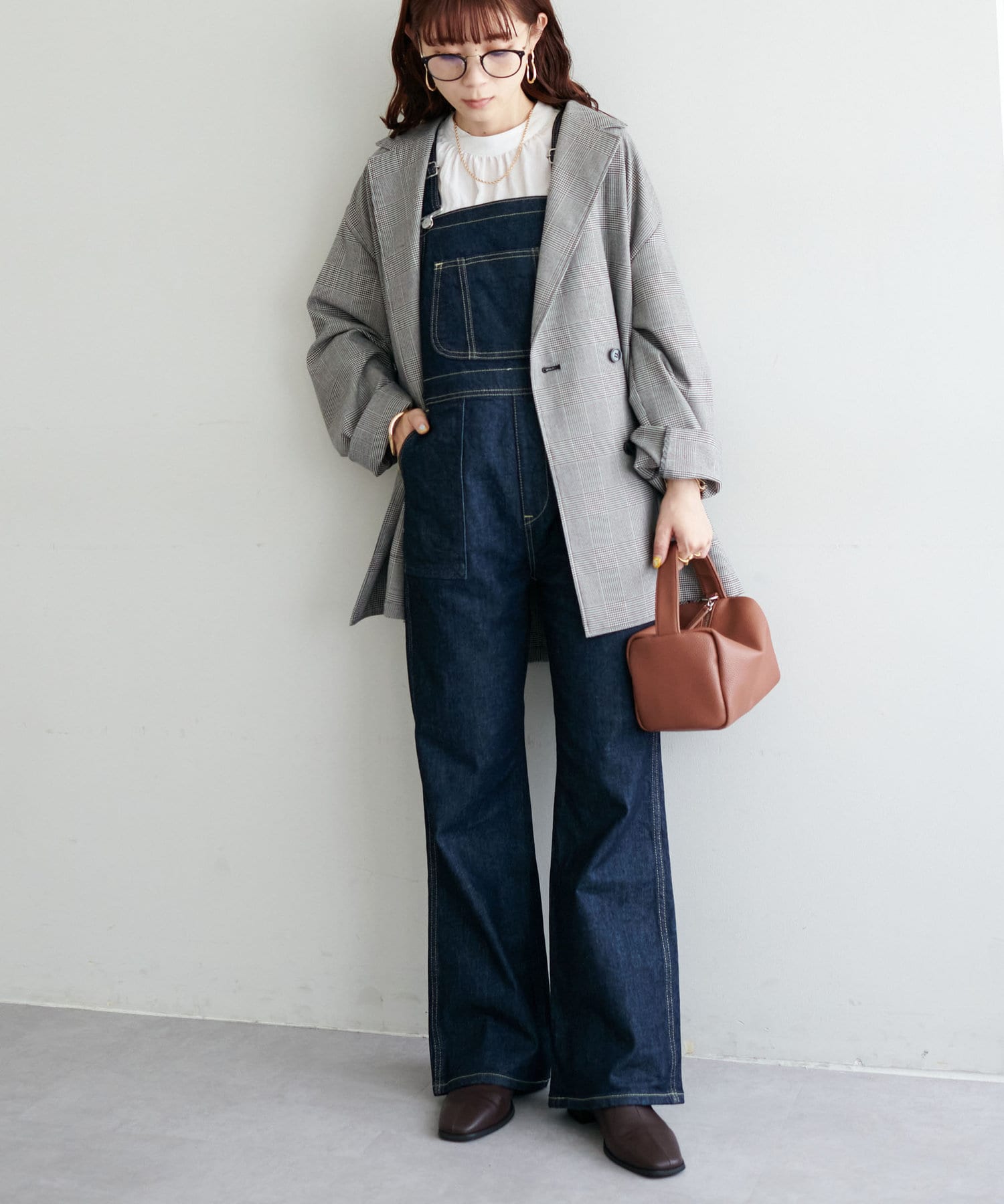 Discoat(ディスコート) 【SOMETHING/サムシング】ONE WASH FLARE OVERALL