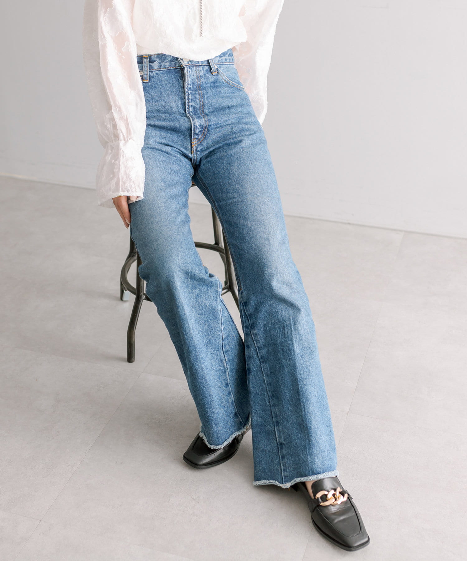Zara boyfriend jeans WOMEN FASHION Jeans Boyfriend jeans Ripped Orange 38                  EU discount 60% 