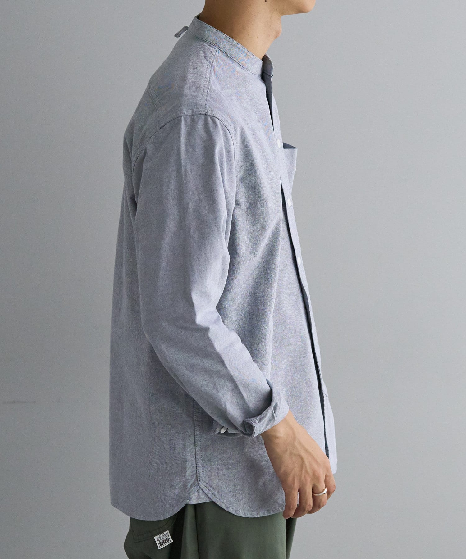 GEVACO/ゲバコ】Oxford Band Collar LS Shirts | Discoat(ディスコート ...