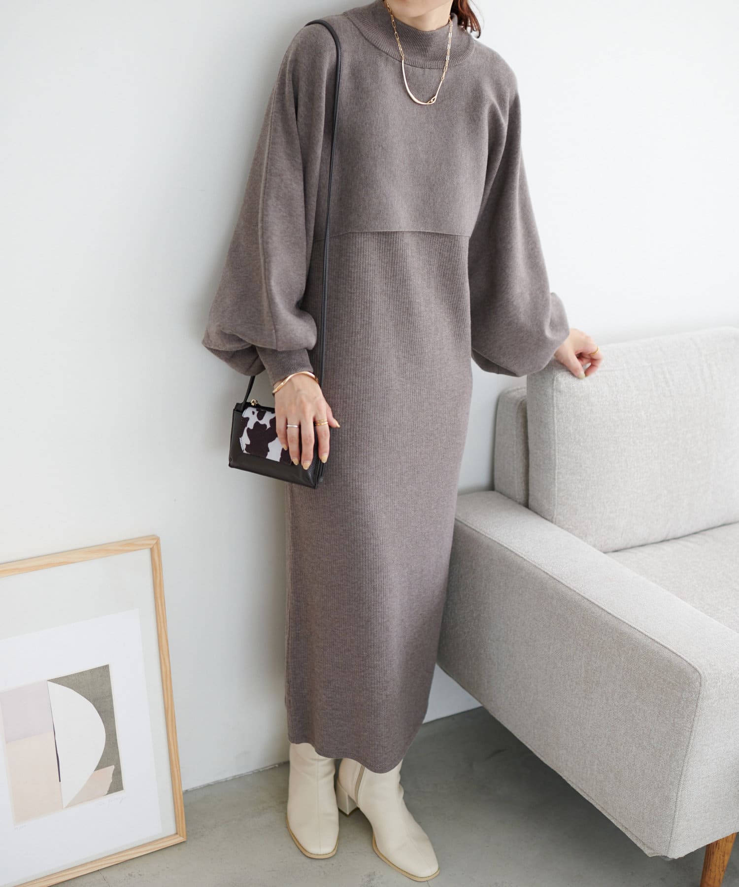 3way ニットワンピース Discoat ディスコート レディース Pal Closet パルクローゼット パルグループ公式ファッション通販サイト