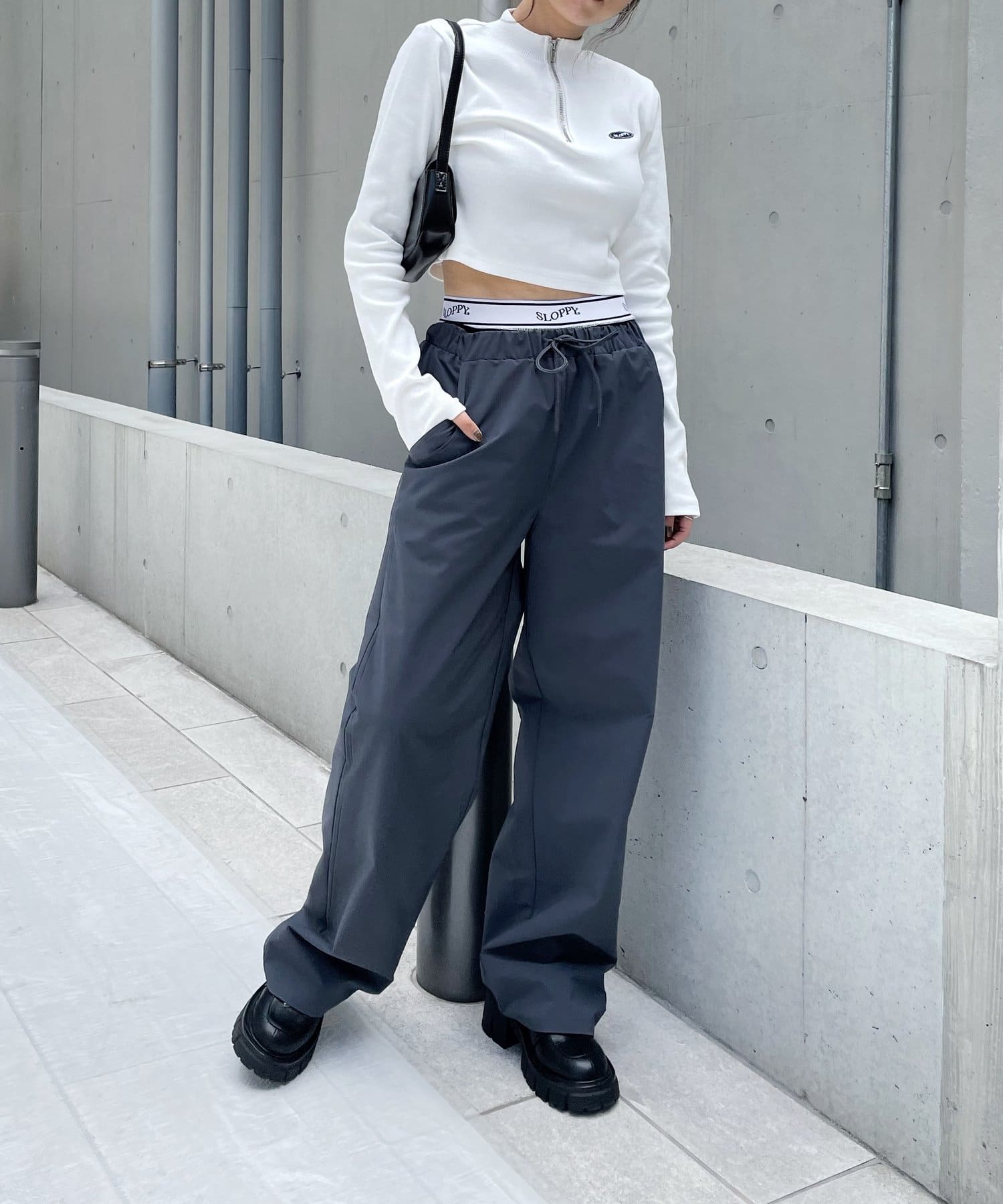 【新品タグ付き】TFW49 ティーエフダブリュー ロンT HALF ZIP TFW49 ティーエフダブリューフォーティーナイン T102420017 L/S