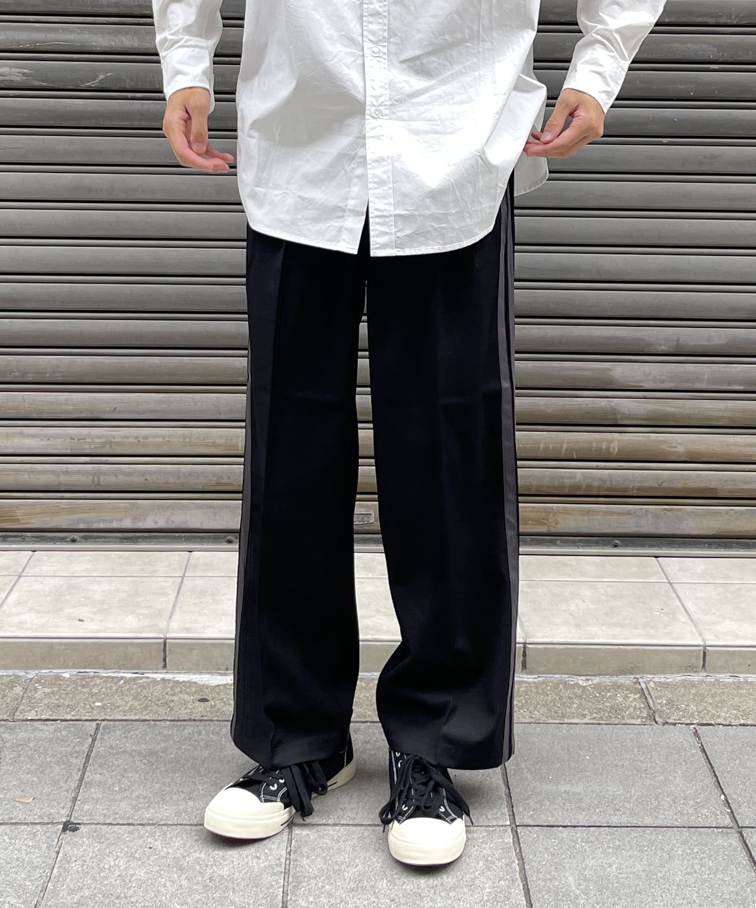 cpcm コーデュロイパンツ　黒 ピグメントコーデュロイパンツ | CPCM(シーピーシーエム