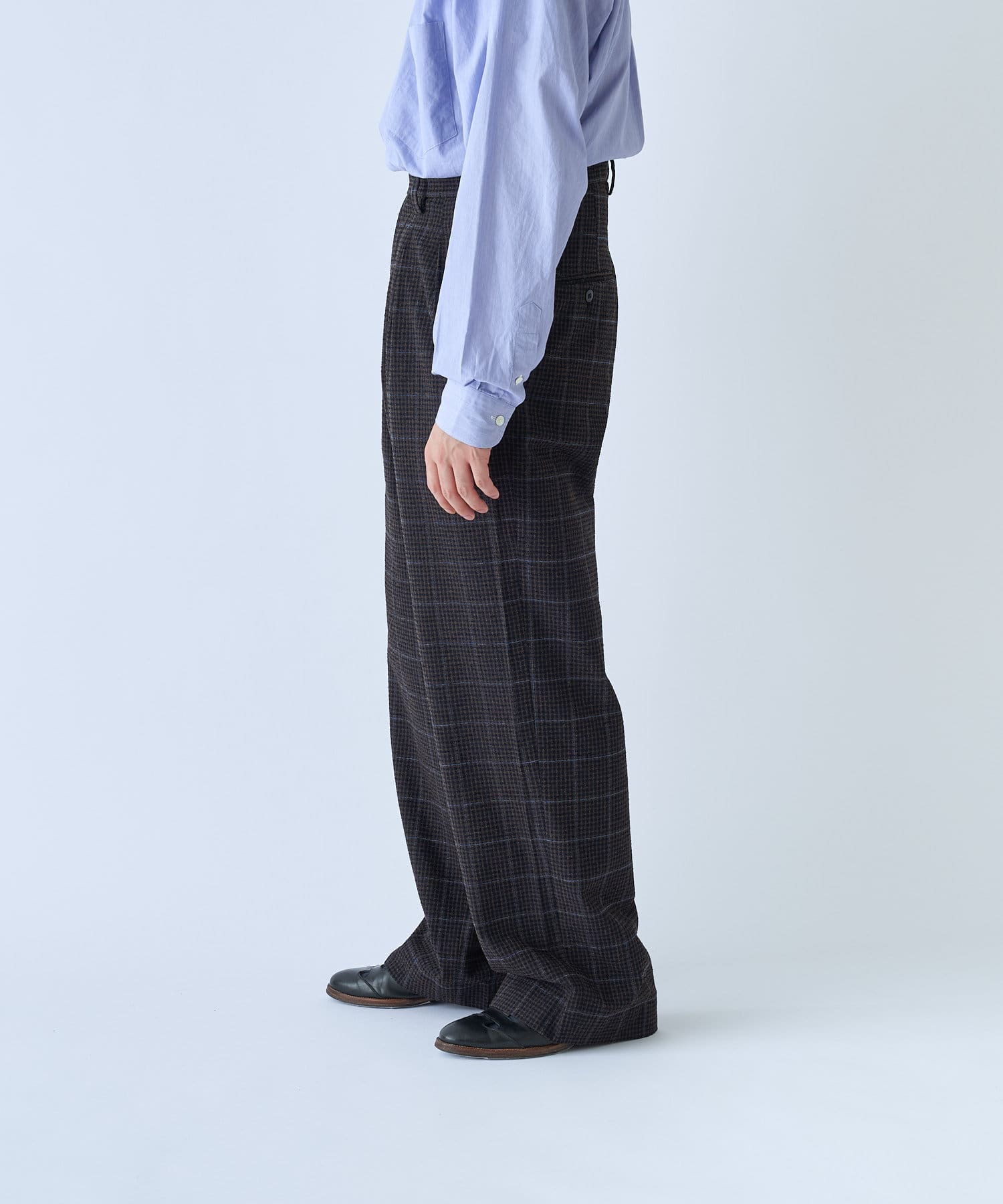 m's braque TUCKED WIDE PANTS 36 - スラックス