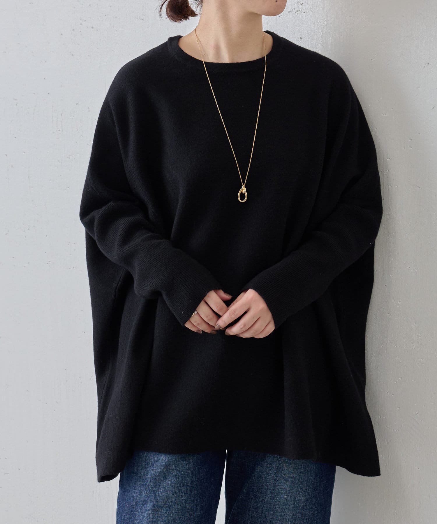 BEARDSLEY(ビアズリー) 《新色WEB限定カラーあり》ビッグ ショートクルーネックニット