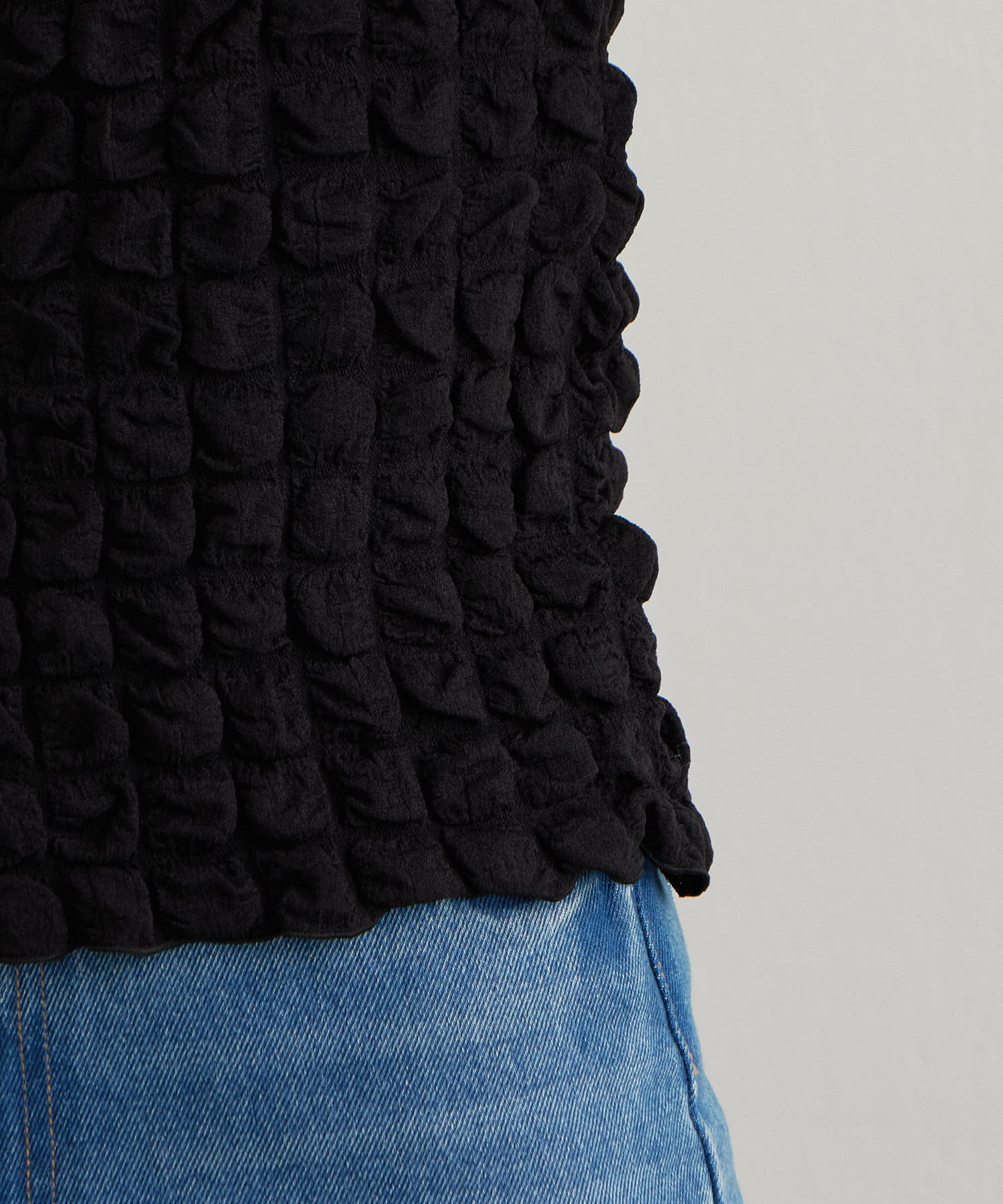 natural couture(ナチュラルクチュール) キャッチーなポコポコトップス