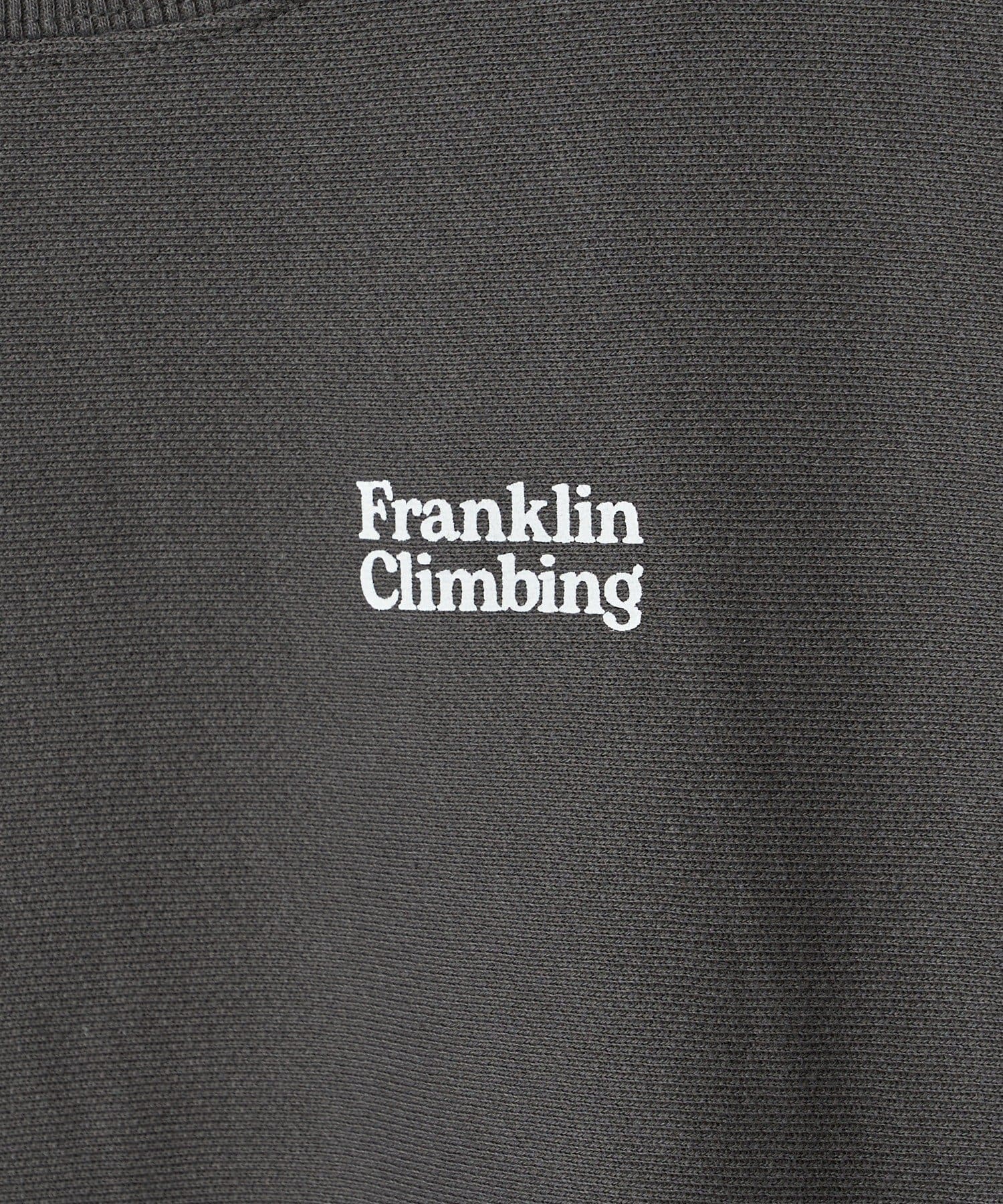 Franklin Climbing】バックロゴスウェットテッククルー-