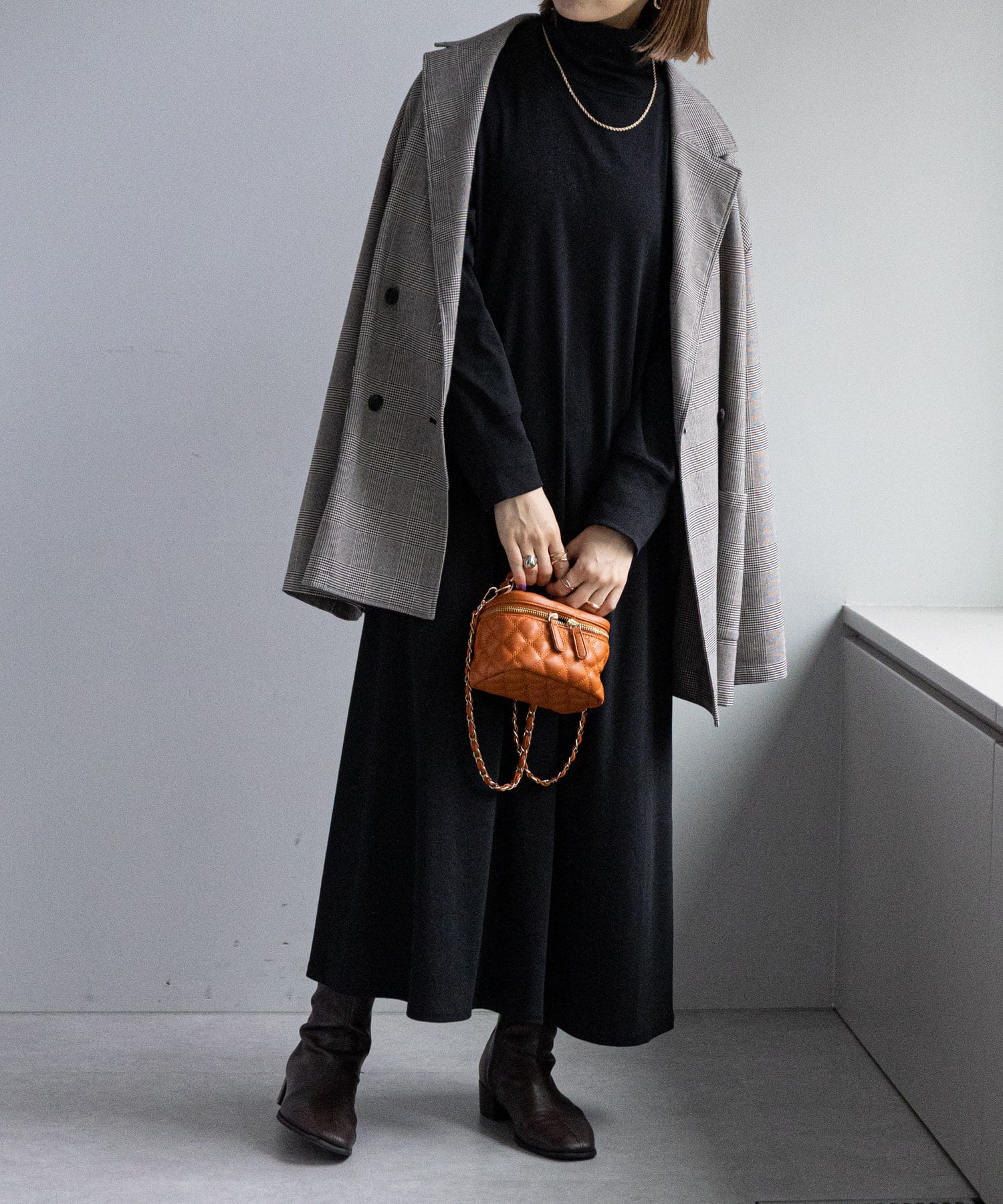 Web限定 リブタートルワンピース Discoat ディスコート レディース Pal Closet パルクローゼット パルグループ公式ファッション通販サイト