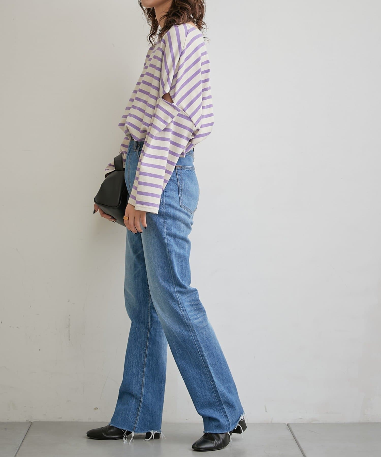 チャオパニックティピー KATER vintagedenimカットオフストレート