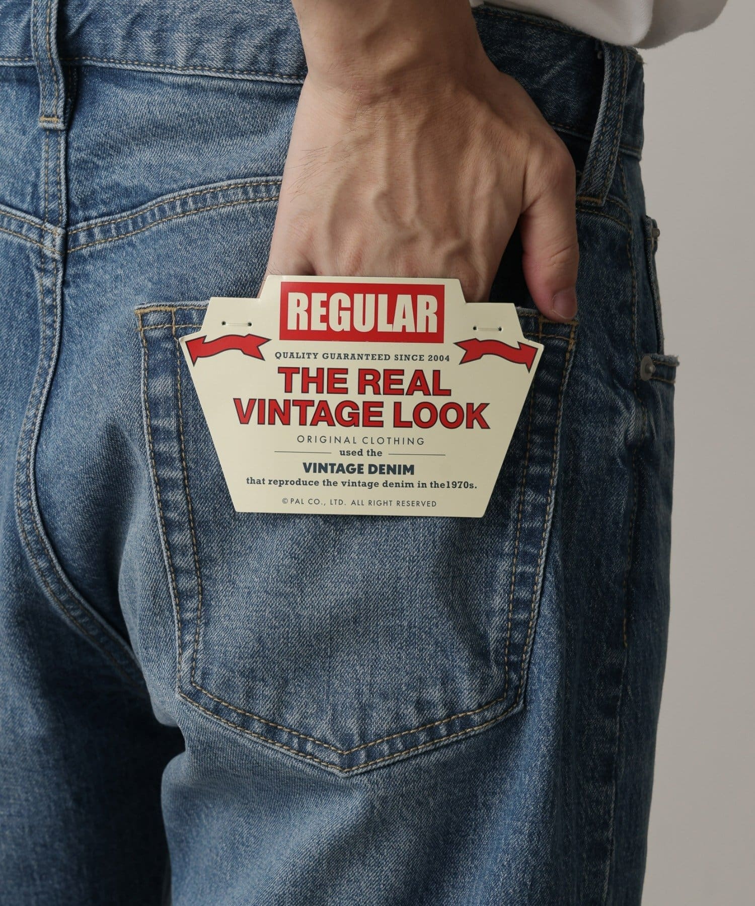 vintagedenimレギュラーストレート5ポケットパンツ | CIAOPANIC TYPY