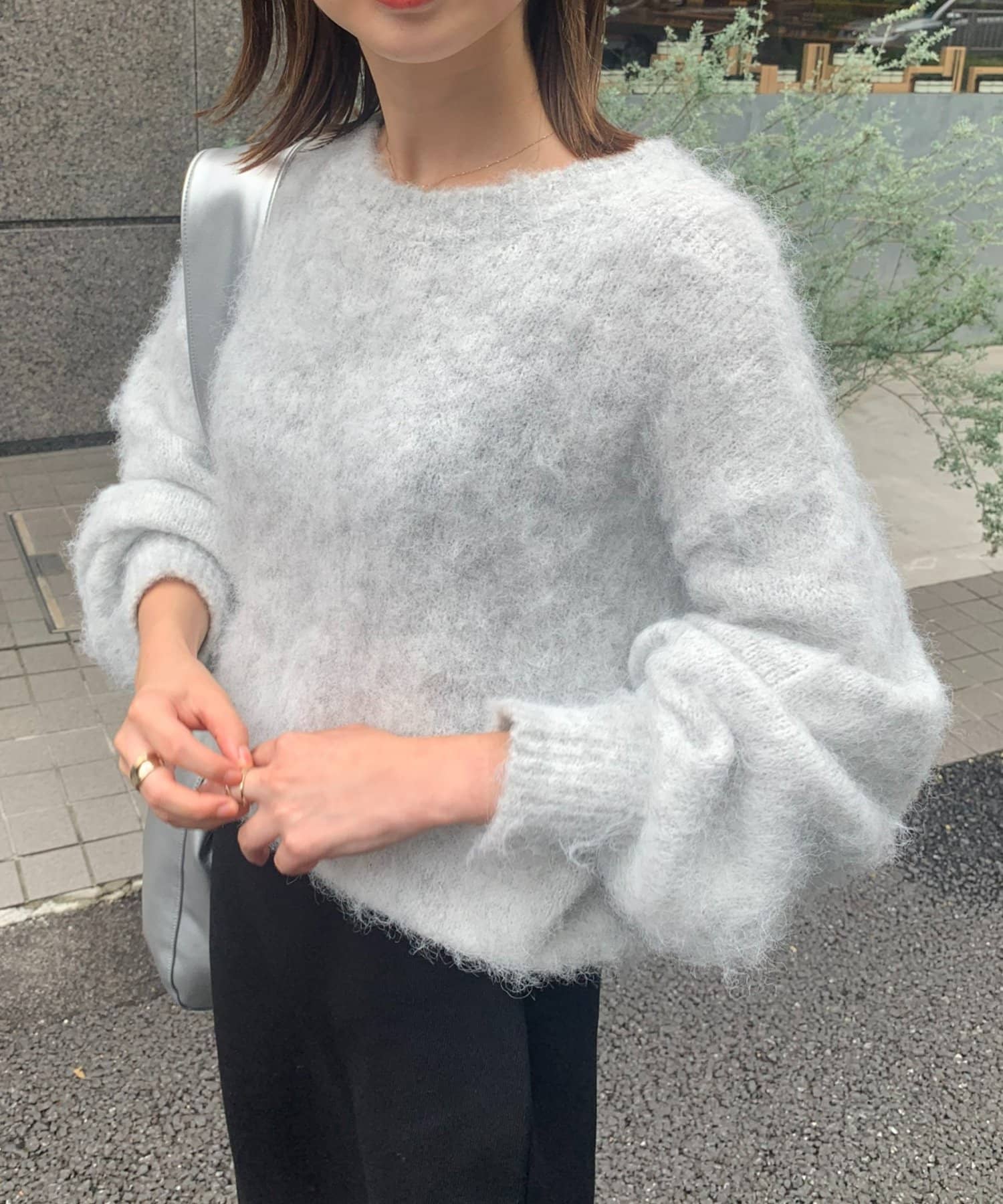 heriter エリテ Mohair pullover モヘア プルオーバー-