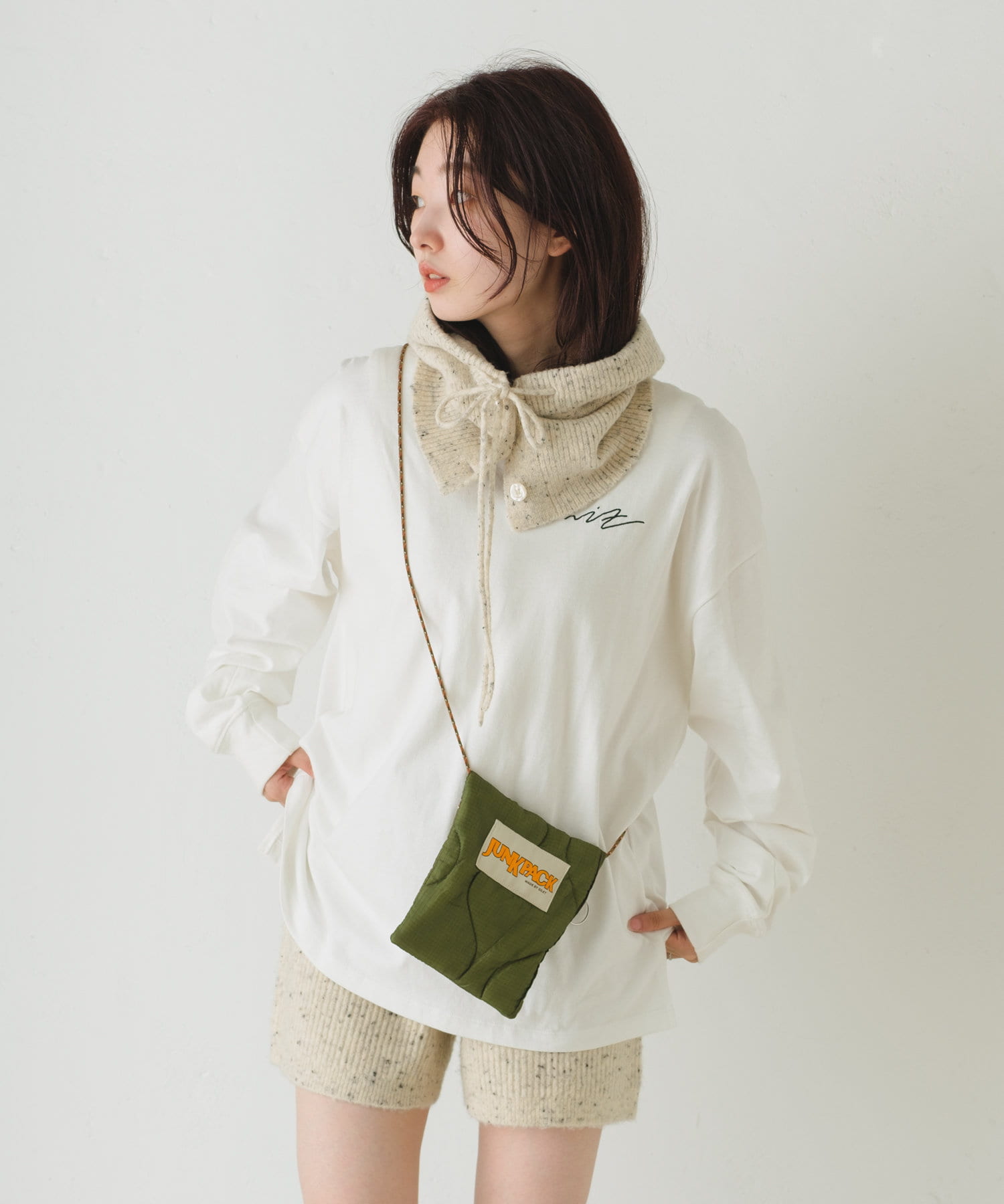 JUNKPACK×WHIMSIC QUILTING SACOCHE