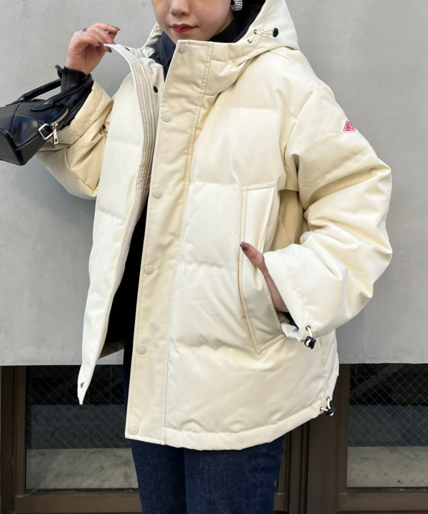 ダントンDOWN HOODED JACKET danton エクリュ 当店限定販売 www.m