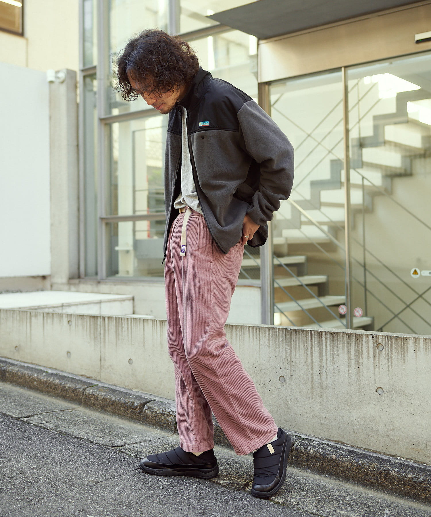 THE NORTH FACE PURPLE LABEL コーデュロイワイドパンツ-