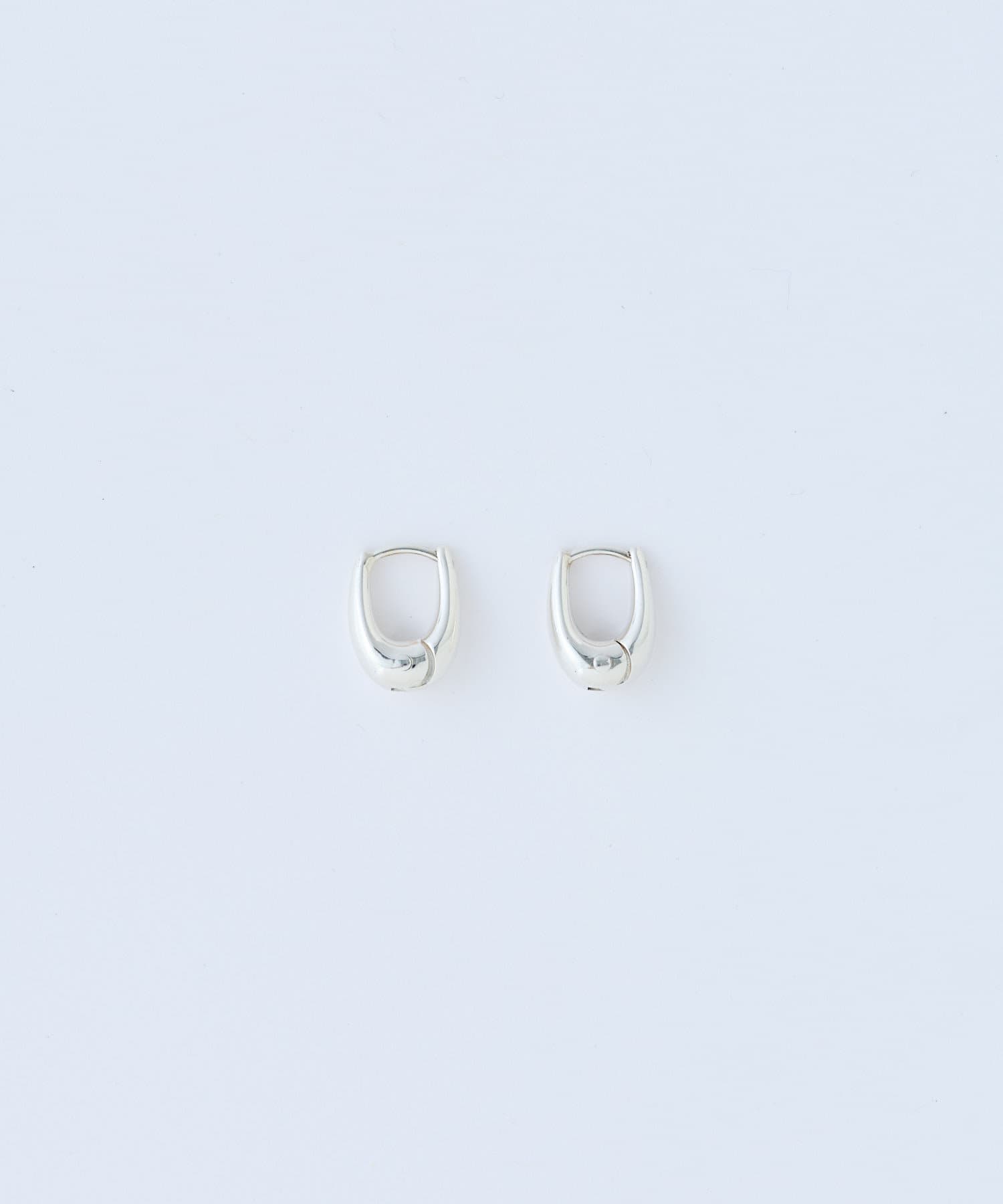 R.ALAGAN / TINY TINY PUFFY HOOPS Silver | BLOOM&BRANCH(ブルーム