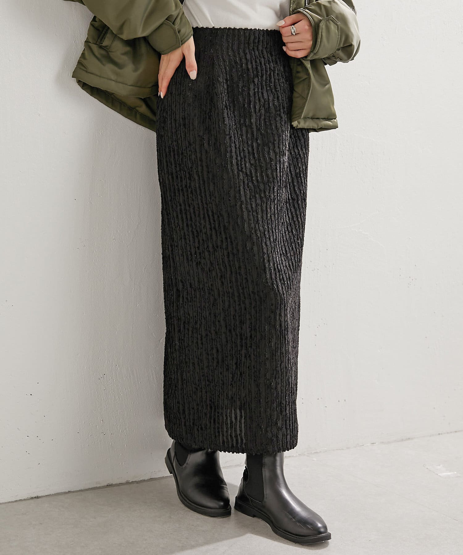 カットシャギータイトスカート Collage Gallardagalante コラージュ ガリャルダガランテ レディース Pal Closet パルクローゼット パルグループ公式ファッション通販サイト