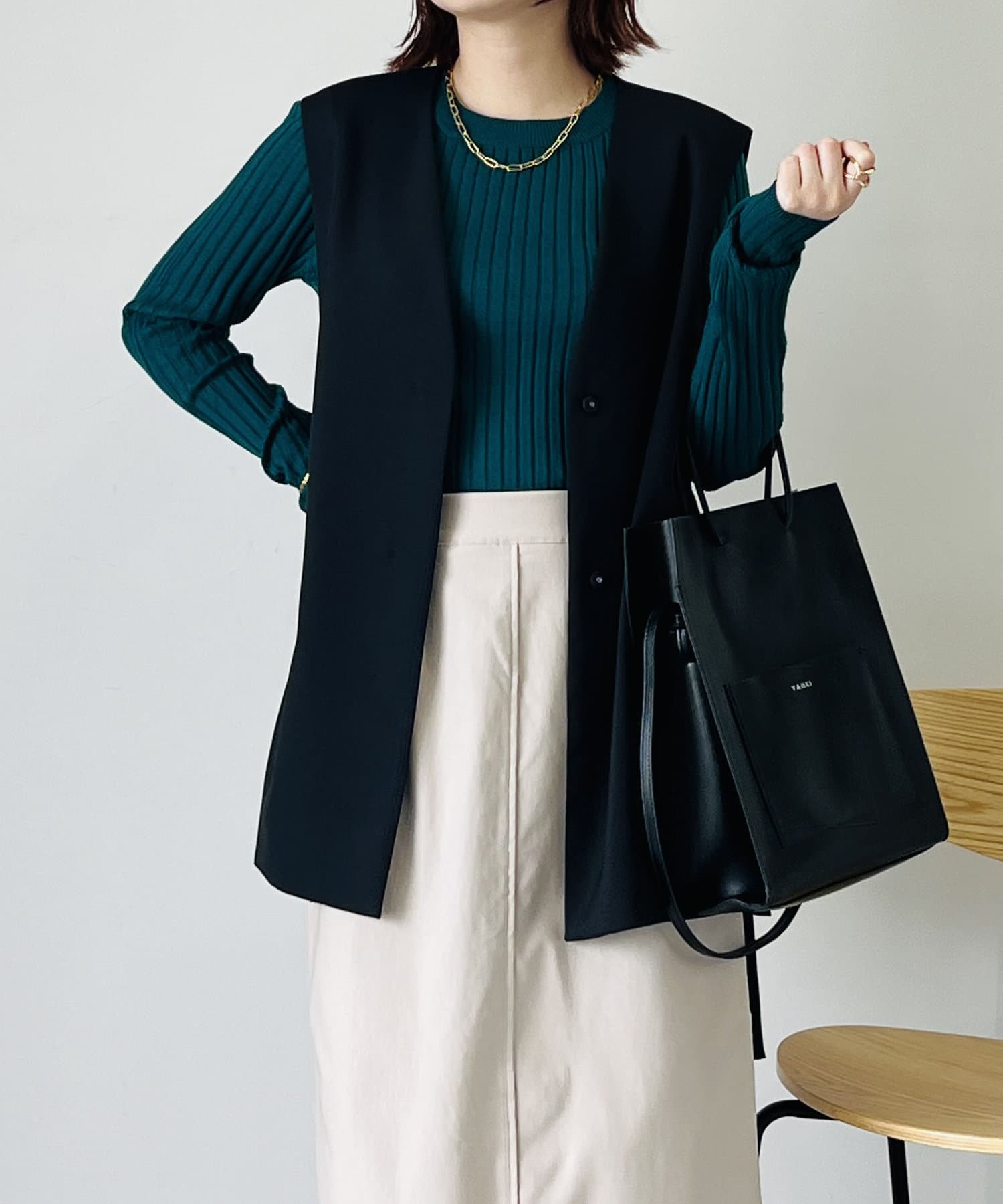 un dix cors(アンディコール) 【YAHKI(ヤーキ)】W FACE 2WAYハンドルバッグ