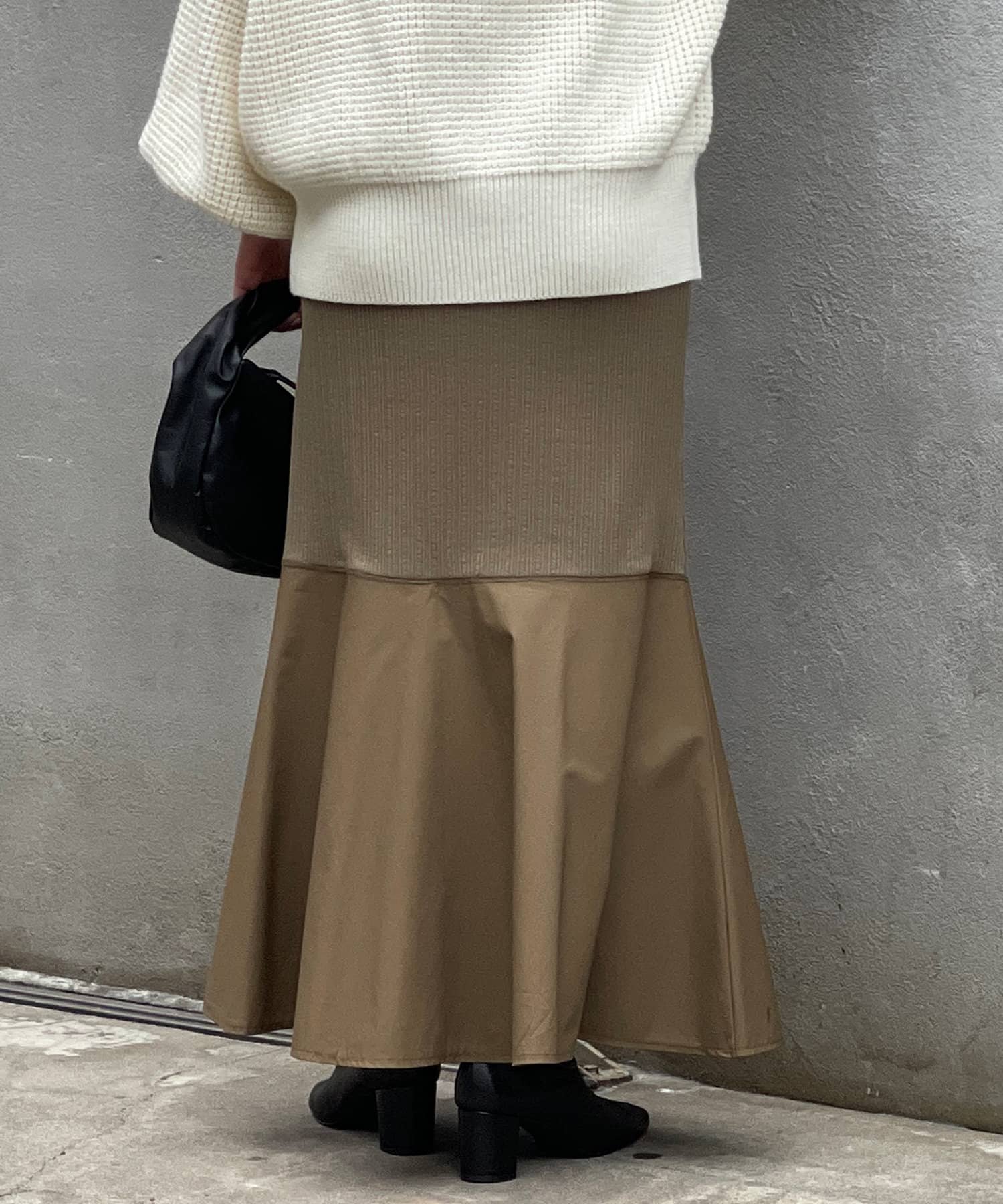 2サイズ展開》裾フレアコンビカットスカート | BEARDSLEY(ビアズリー 