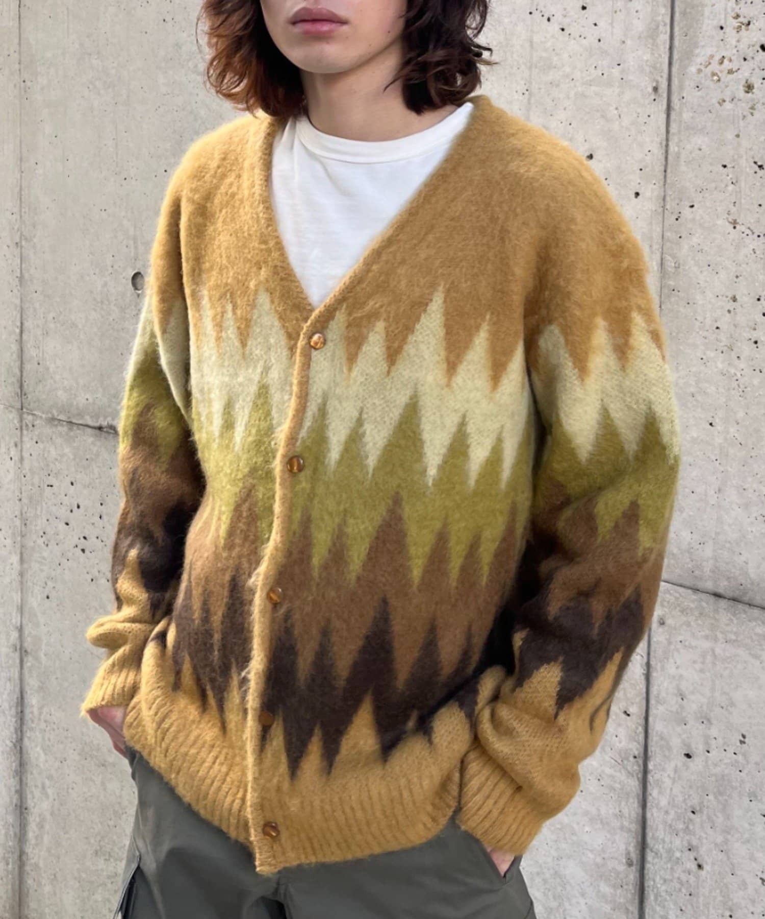 Needles ニードルス モヘアカーディガン 22aw-