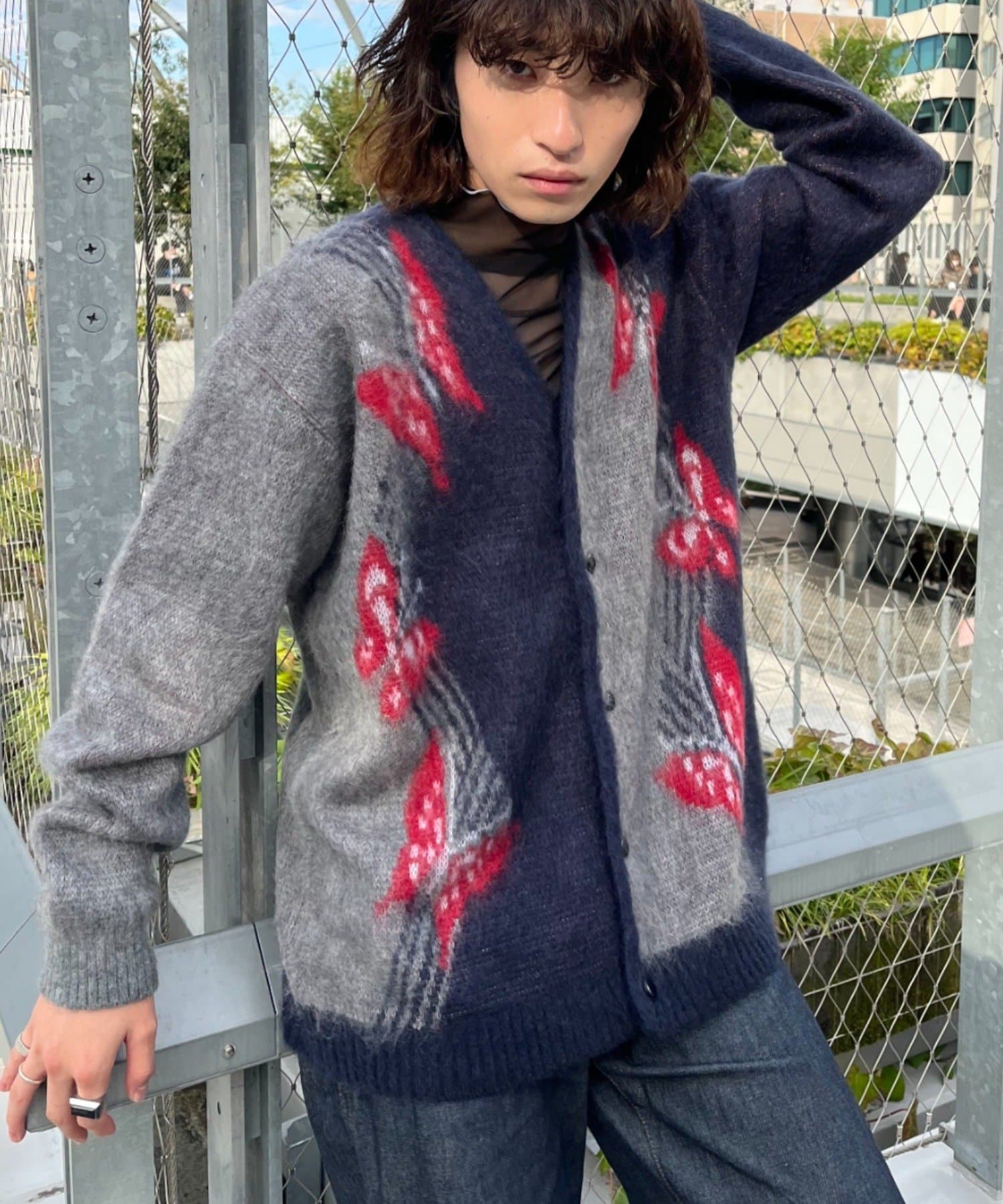 needles カーディガン モヘアカーディガン Mohair Cardigan | labiela.com