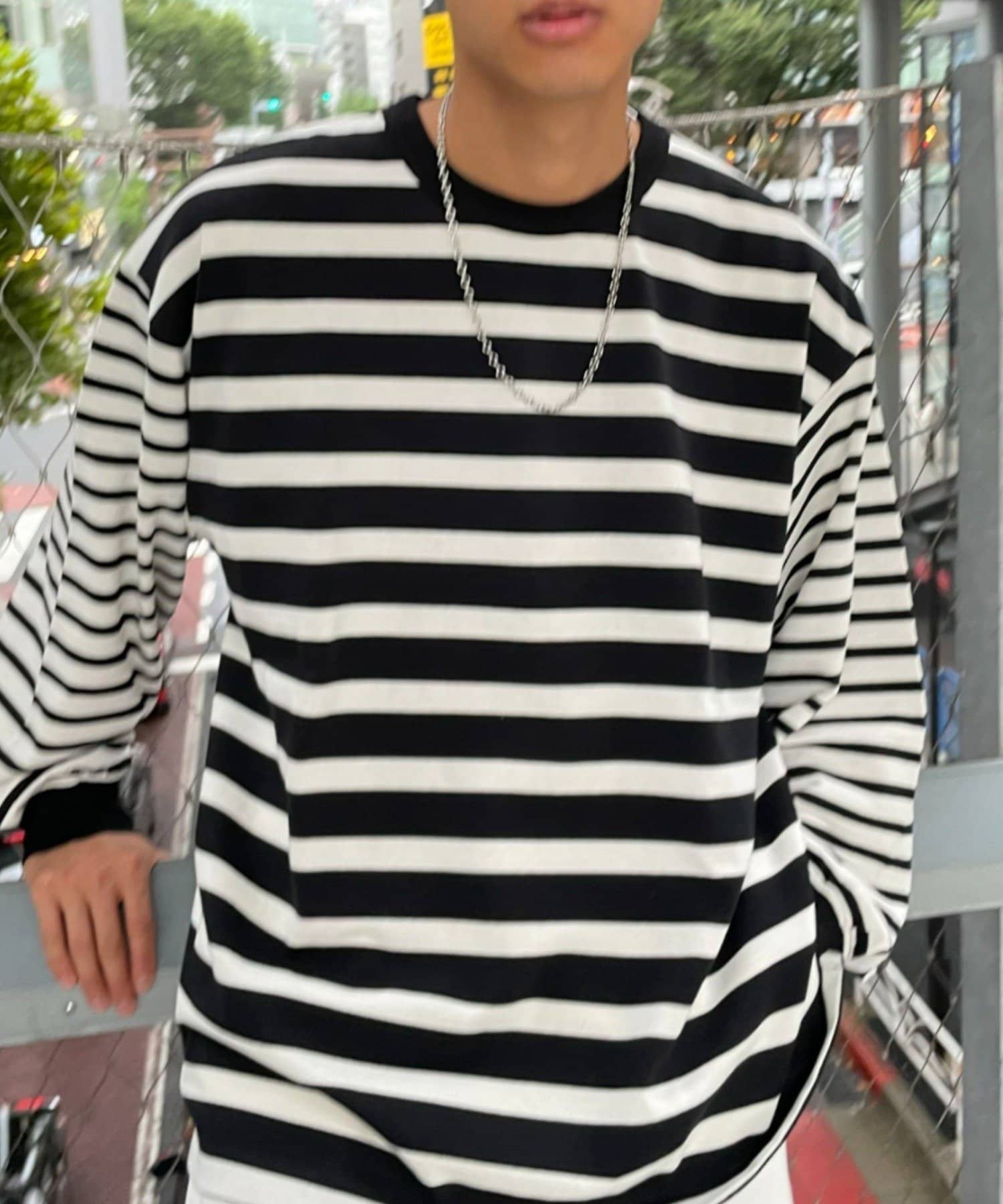 クレイジーボーダー長袖Tシャツ | CIAOPANIC(チャオパニック)メンズ ...