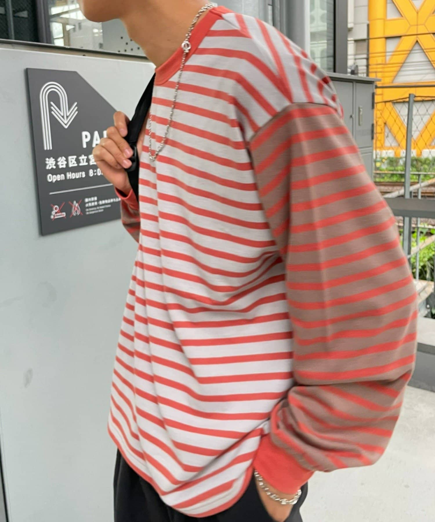 クレイジーボーダー長袖Tシャツ | CIAOPANIC(チャオパニック)メンズ ...