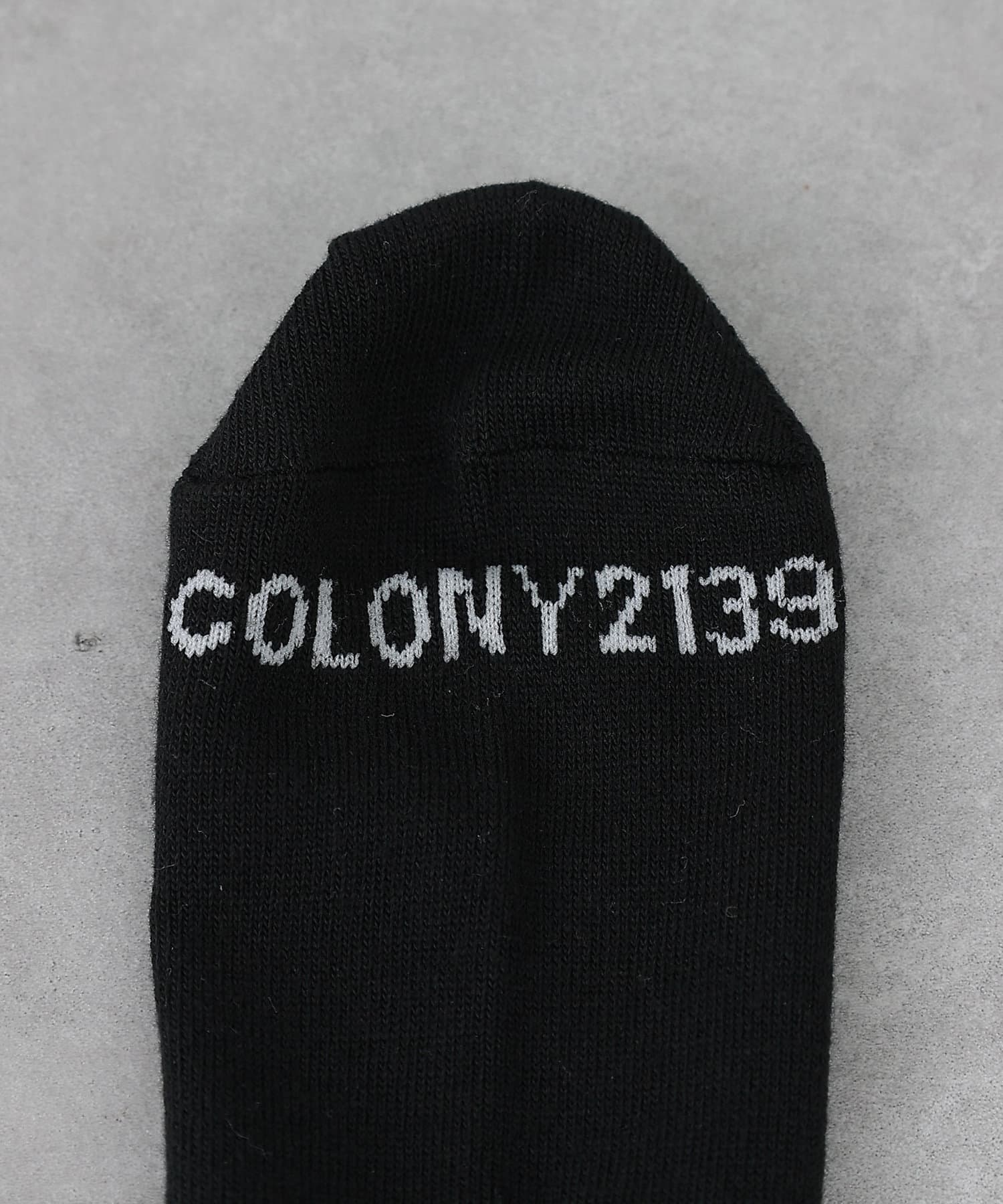 COLONY 2139(コロニー トゥーワンスリーナイン) ロゴ刺繍ソックス