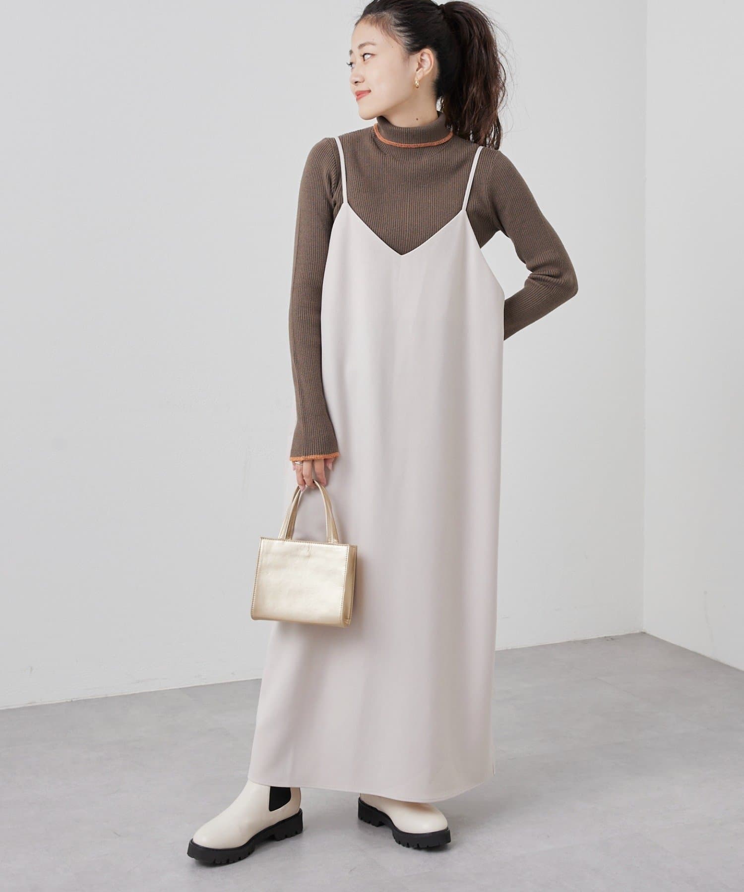 テックウールvネックキャミワンピース Ciaopanic Typy チャオパニックティピー レディース Pal Closet パルクローゼット パルグループ公式ファッション通販サイト