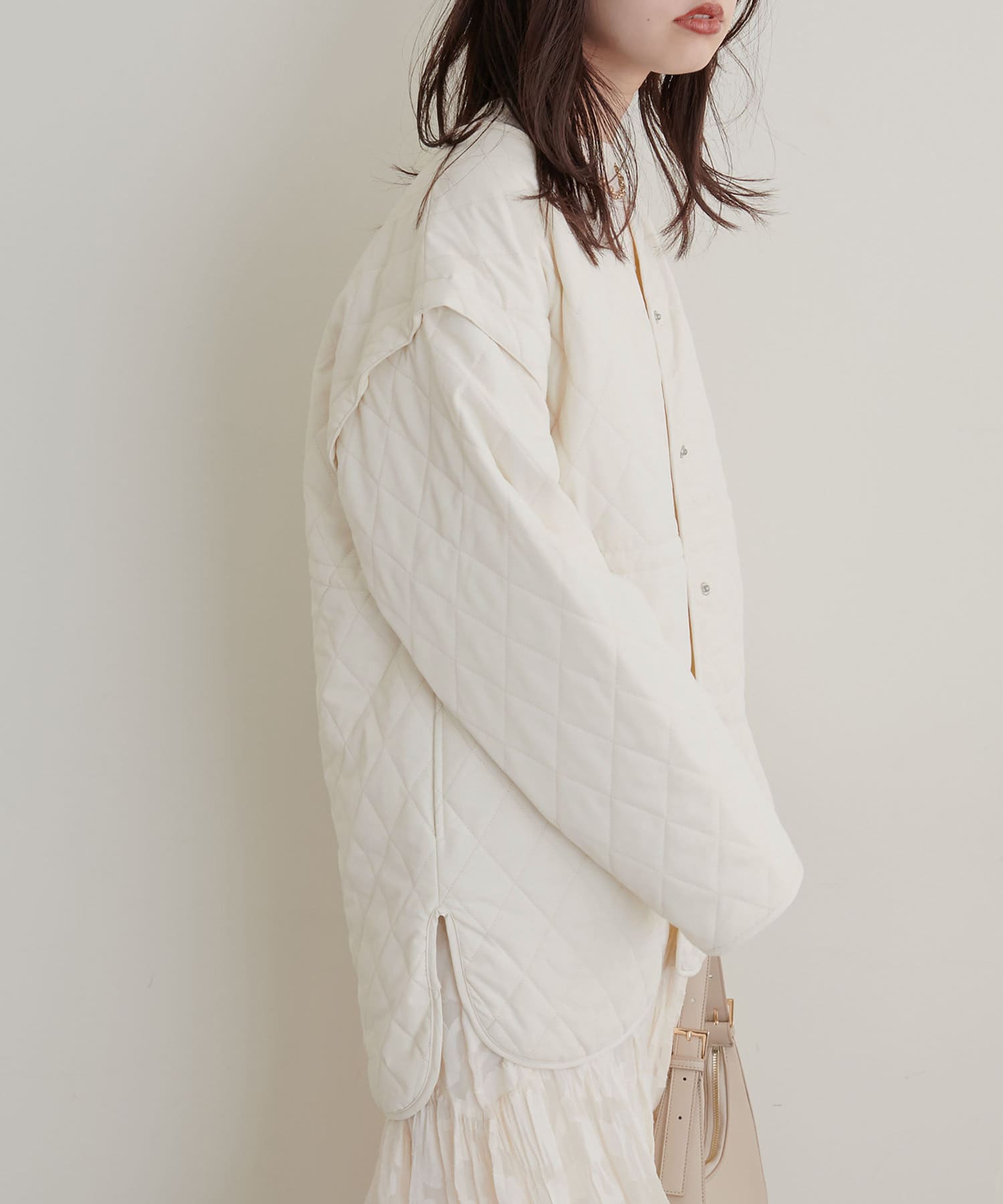 WEB限定/コーデの幅が広がる注目のアウター 袖取外しキルトブルゾン | natural couture(ナチュラルクチュール)レディース | PAL  CLOSET(パルクローゼット) - パルグループ公式ファッション通販サイト