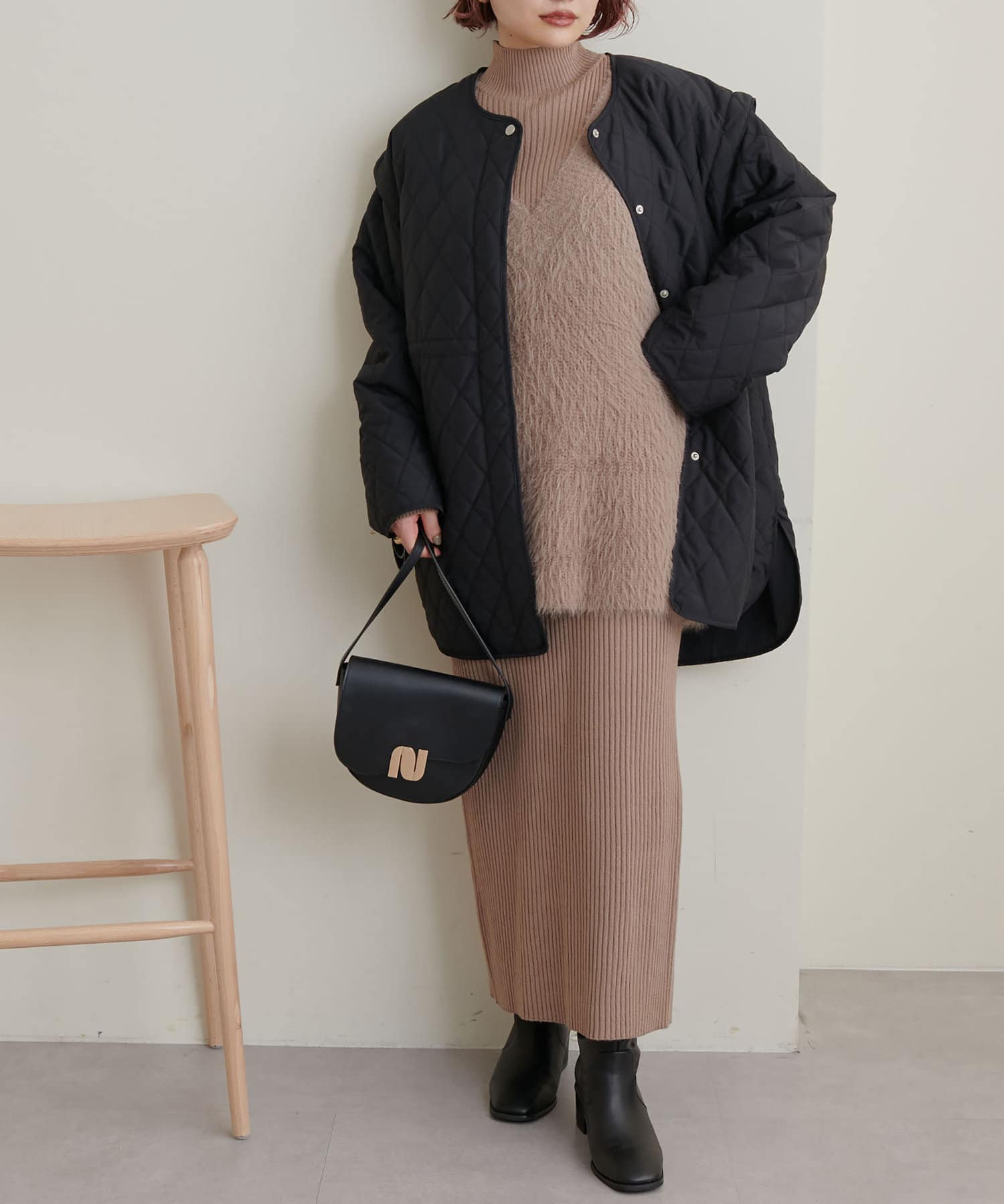 WEB限定/コーデの幅が広がる注目のアウター 袖取外しキルトブルゾン | natural couture(ナチュラルクチュール)レディース | PAL  CLOSET(パルクローゼット) - パルグループ公式ファッション通販サイト