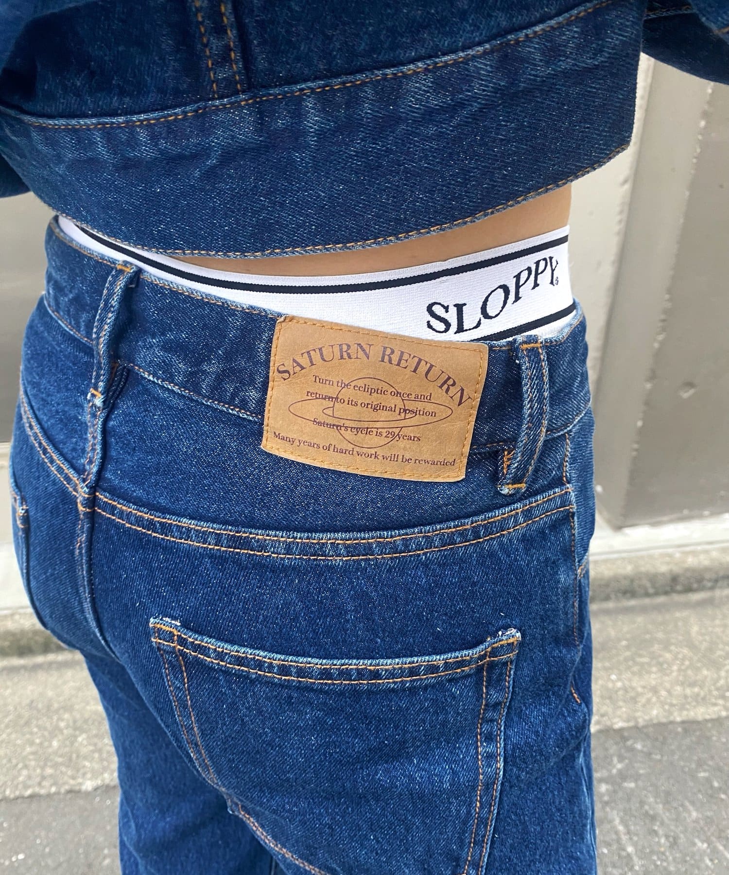 WHO’S WHO gallery(フーズフーギャラリー) SATURN RETURN ローライズデニム