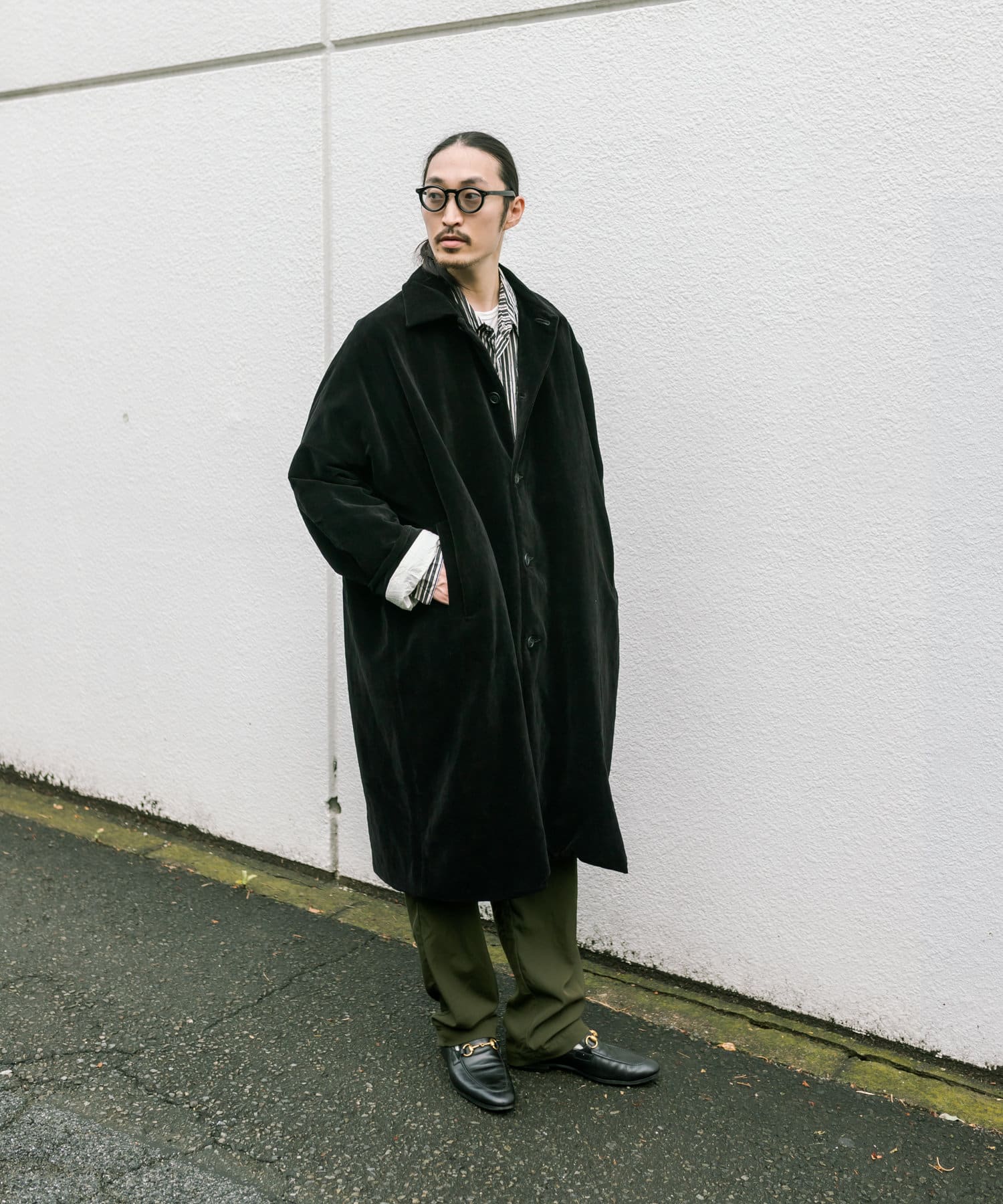 フラワープリント 19aw casey casey blobby coat navy | alamiah.edu.sa