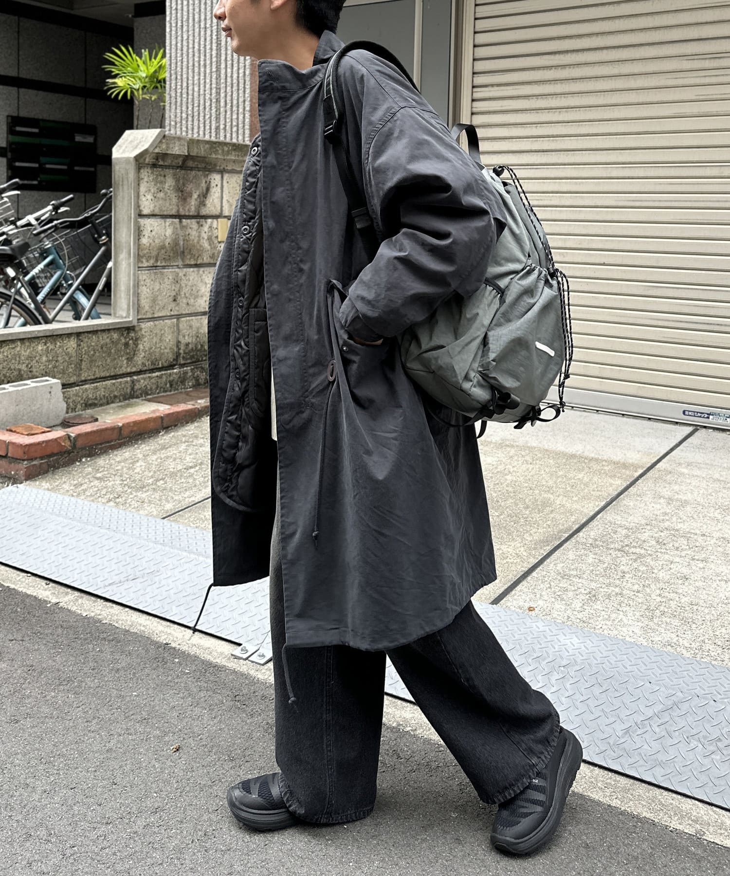 CPCM ✳︎ 3WAYキルティングジャケット付きモッズコート