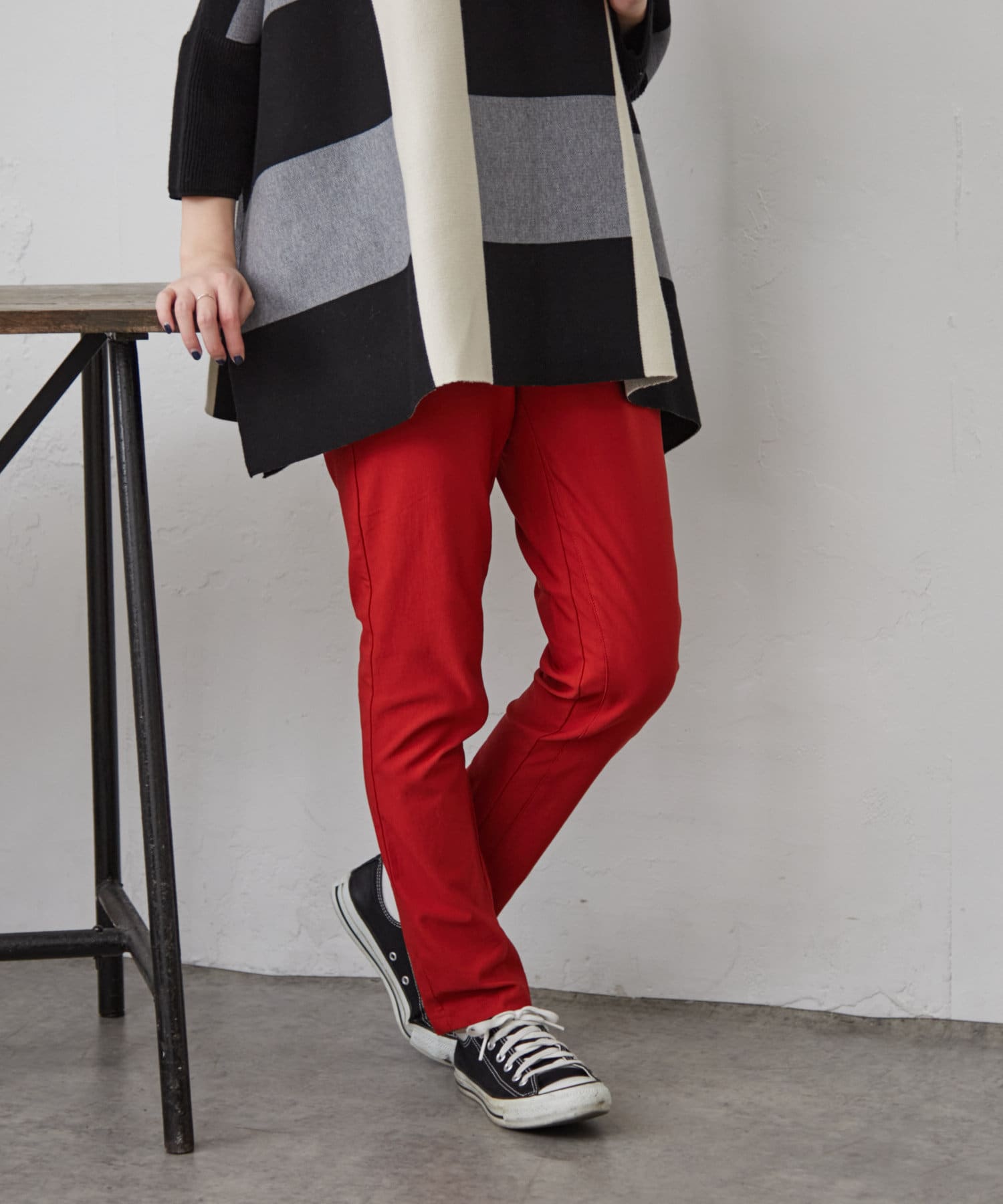 裏起毛HAKIYASEストレッチパンツ | Pal collection(パルコレクション 