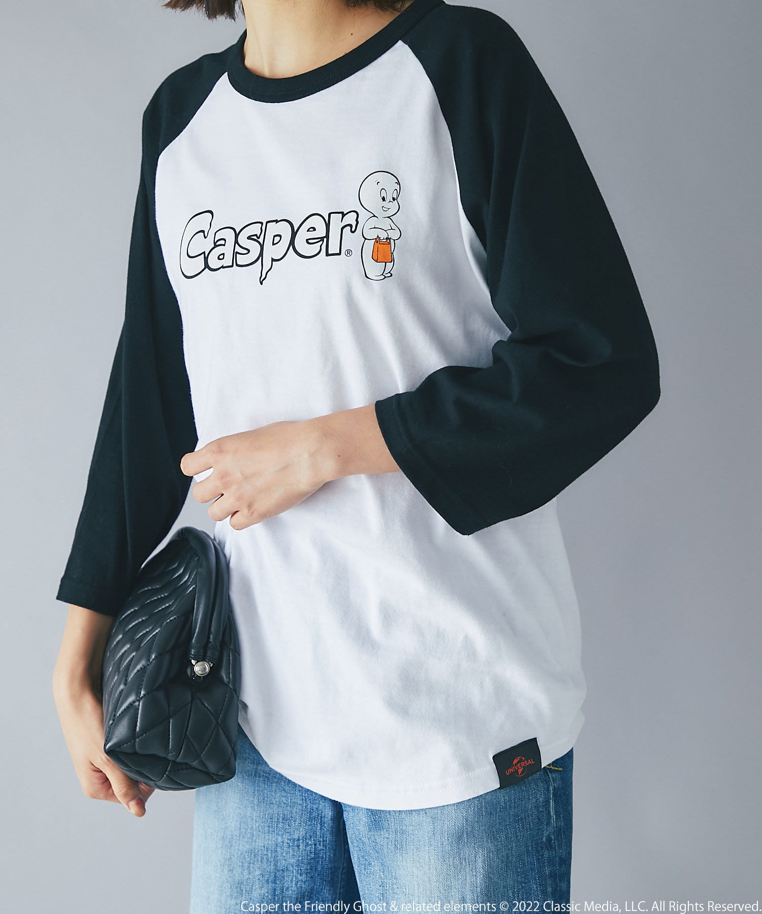 CASPER（キャスパー)】ベースボールTシャツ | RIVE DROITE(リヴドロワ